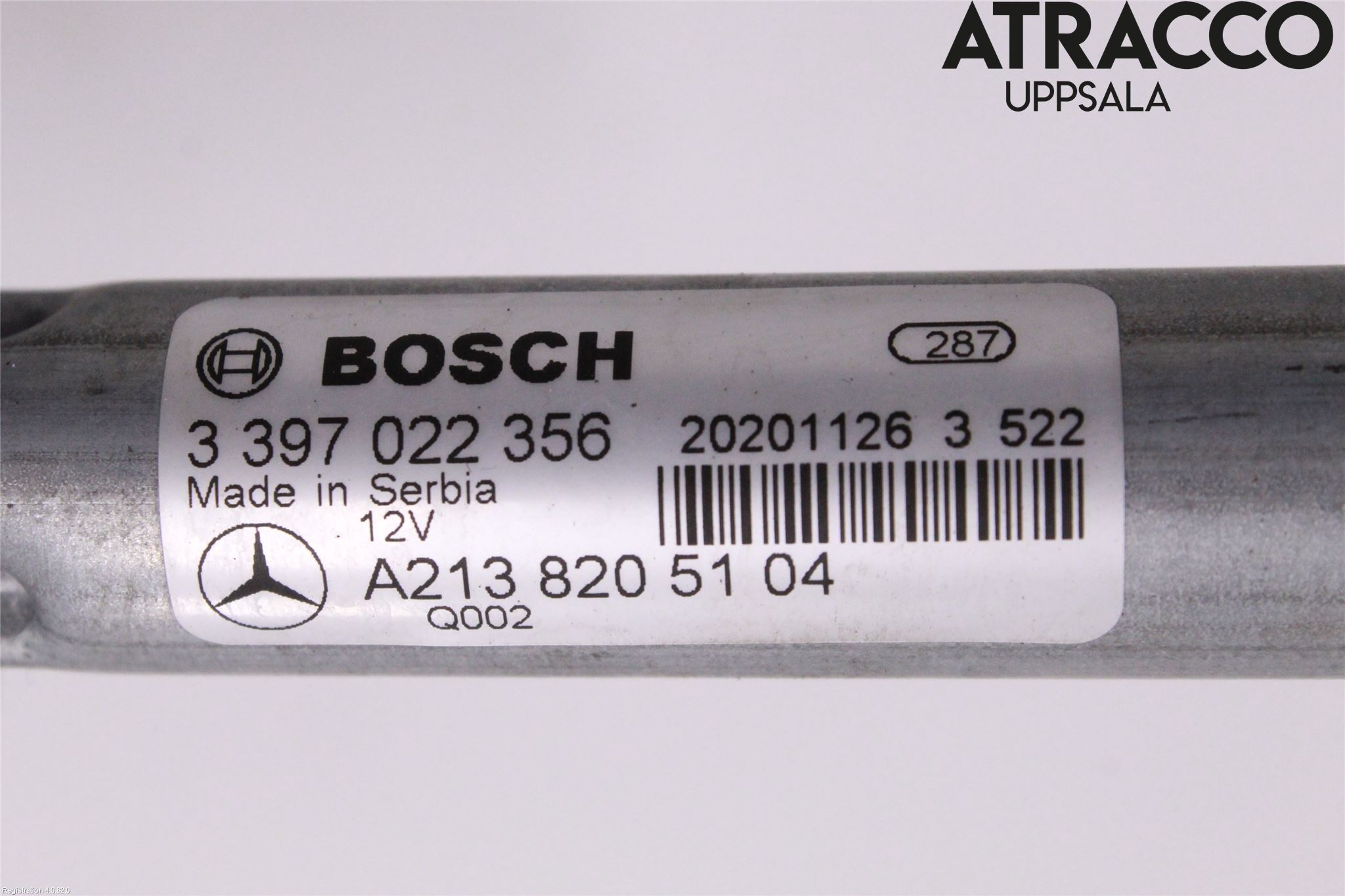 Mercedes-Benz MB E-KLASS (W213) 16-23 Torkarmotor Vindruta