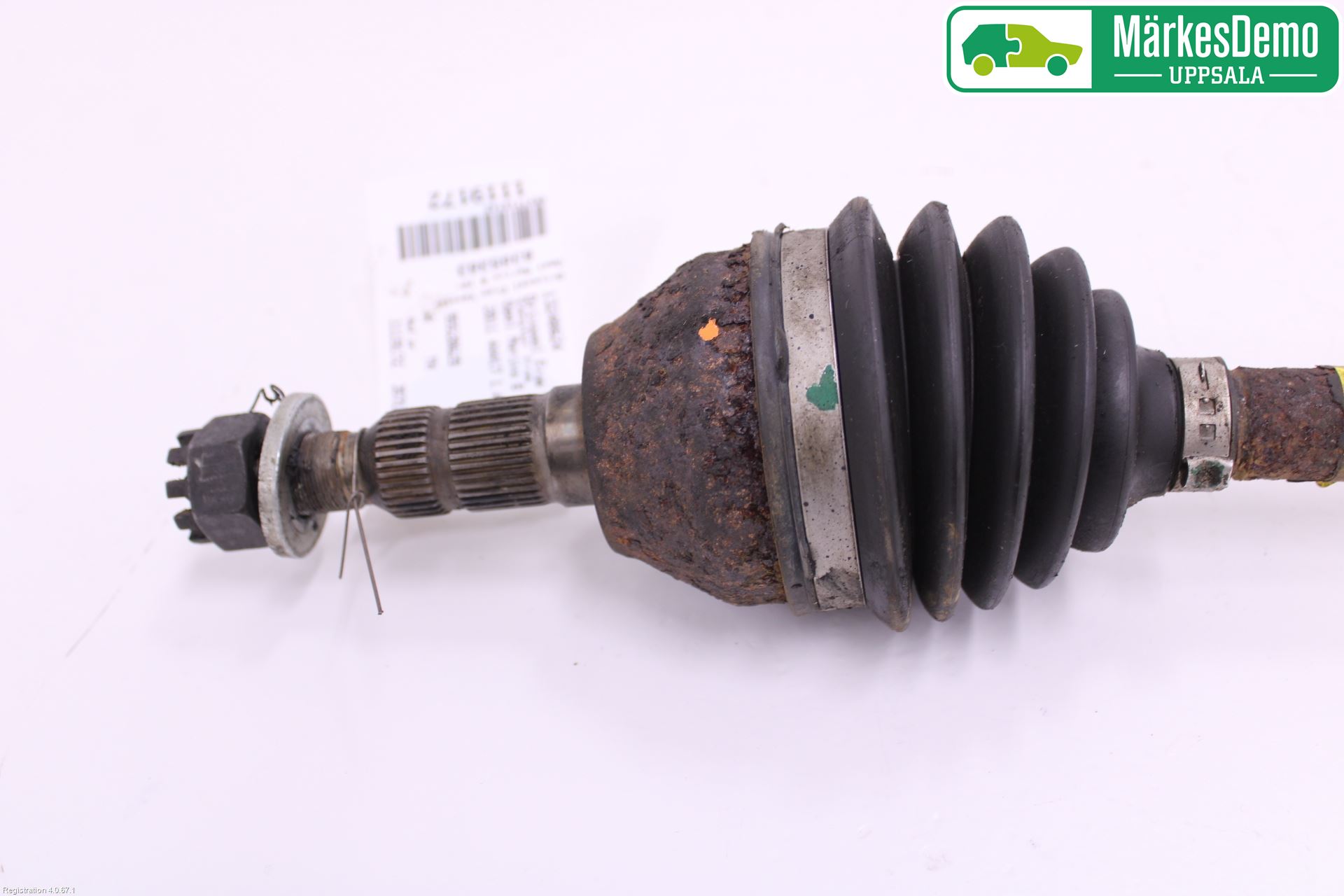 Opel MERIVA B 10-17 Drivaxel Fram Vänster