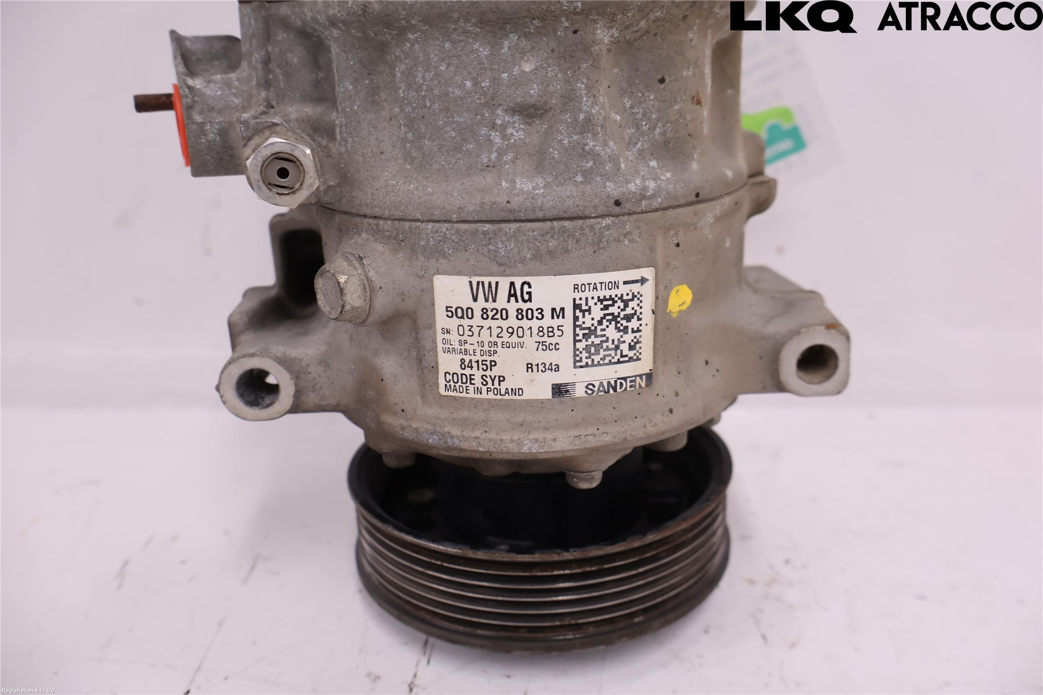 Volkswagen VW CADDY 16-20 Ac Kompressor