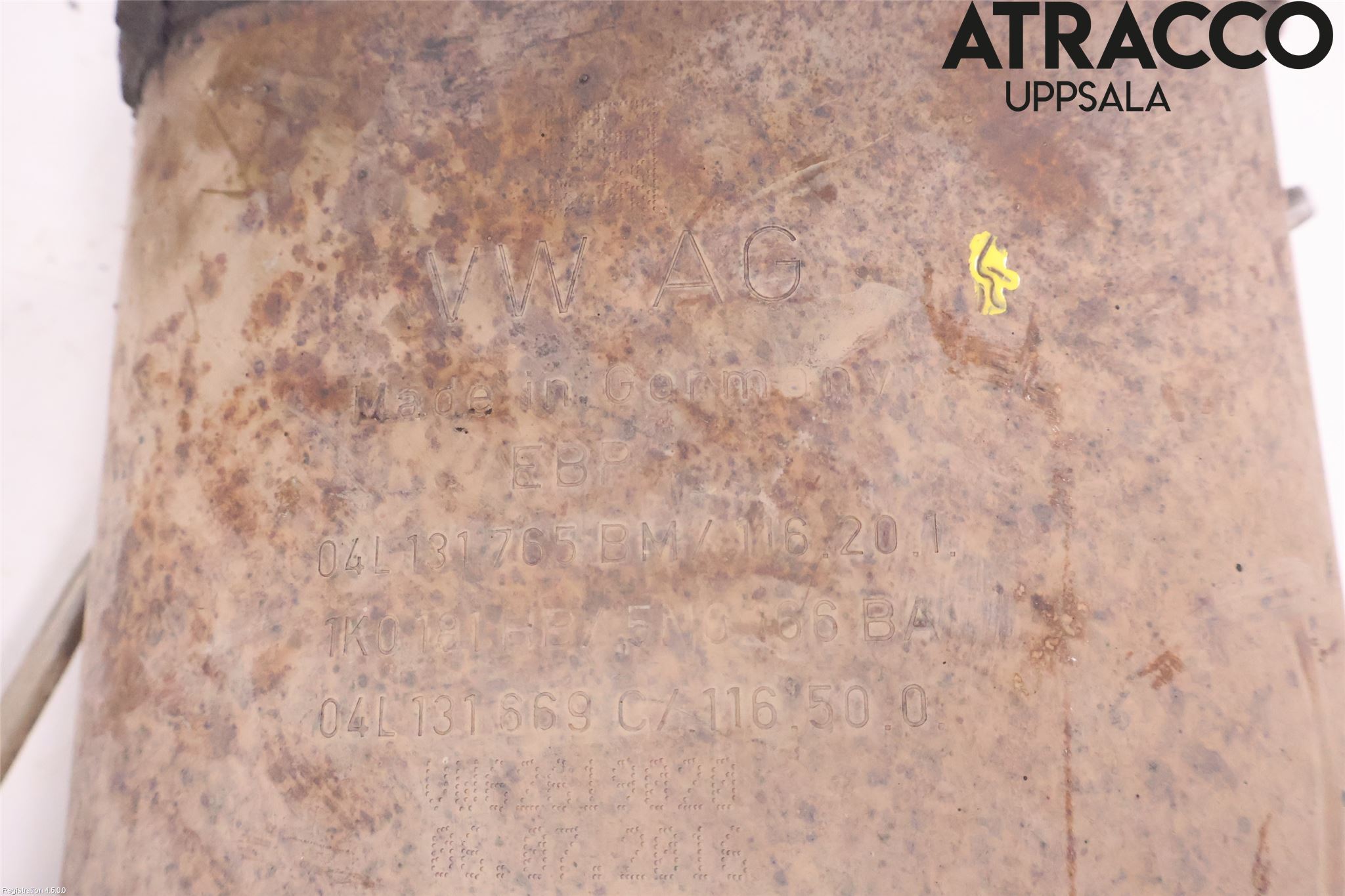 Volkswagen VW CADDY 16-20 Avgas Partikelfilter