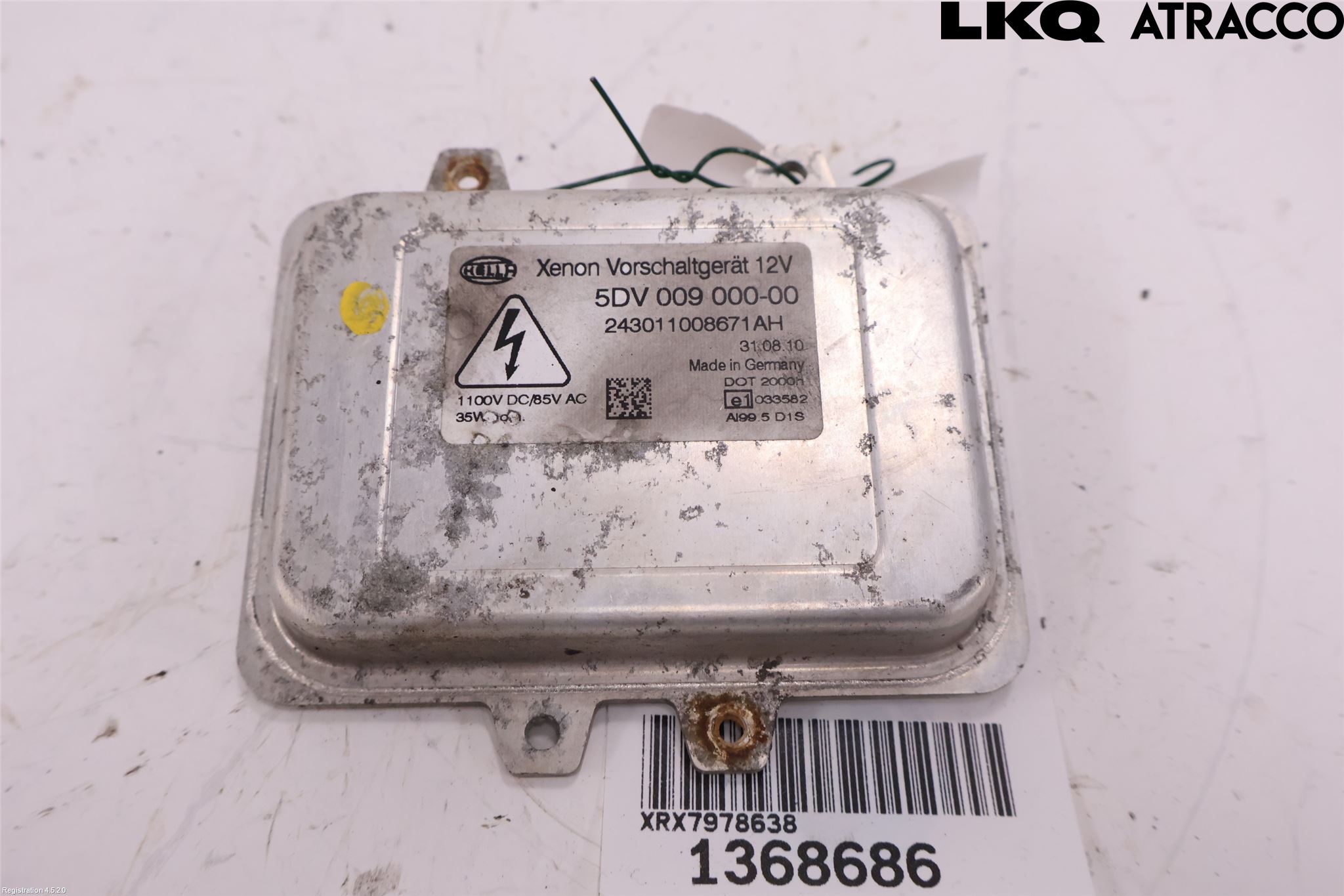 Saab 9-3 VER2/VER3 08-15 Styrenhet Strålkastare