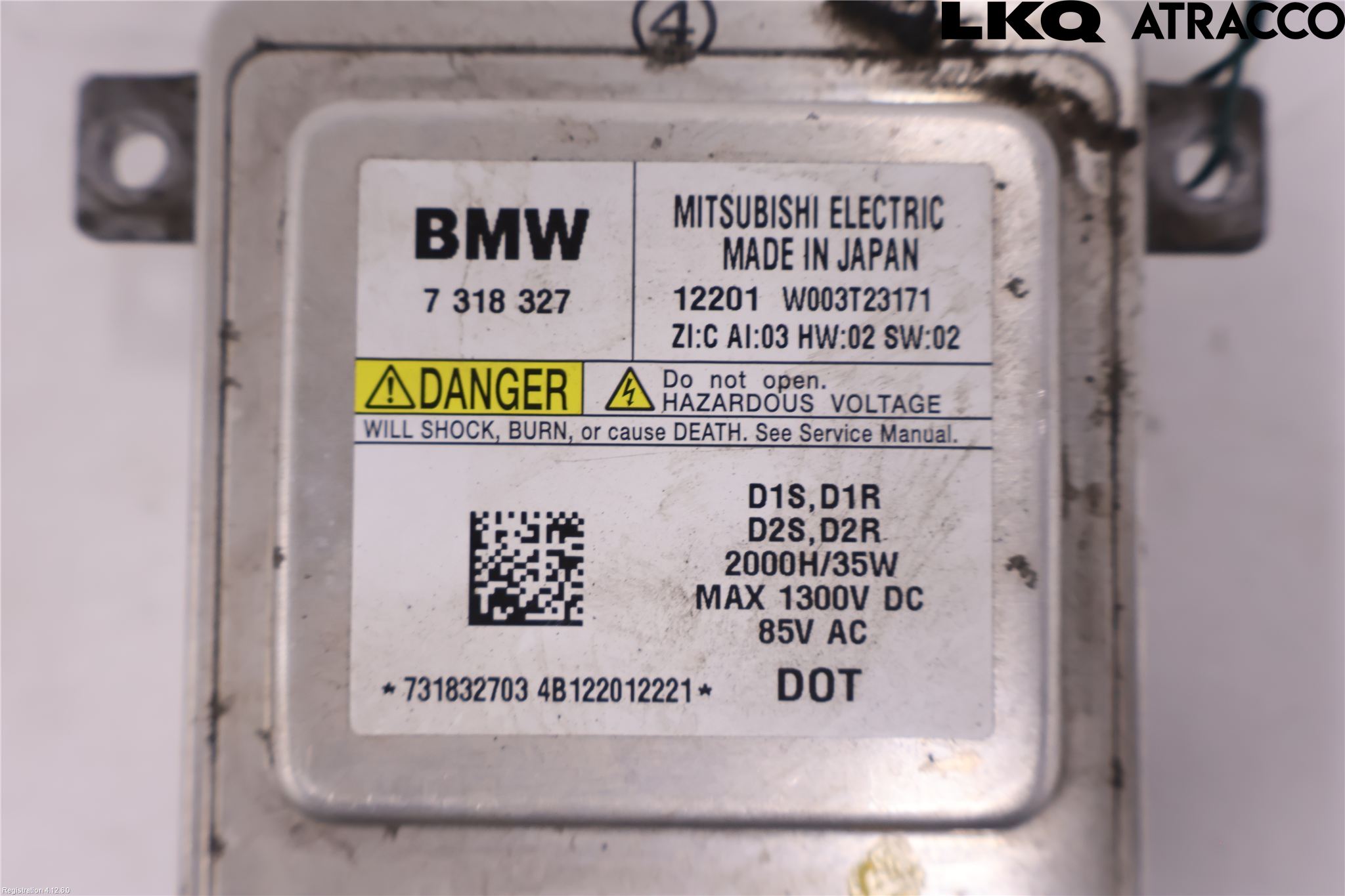 BMW 5 F10/F11/F18 09-17 Styrenhet Strålkastare