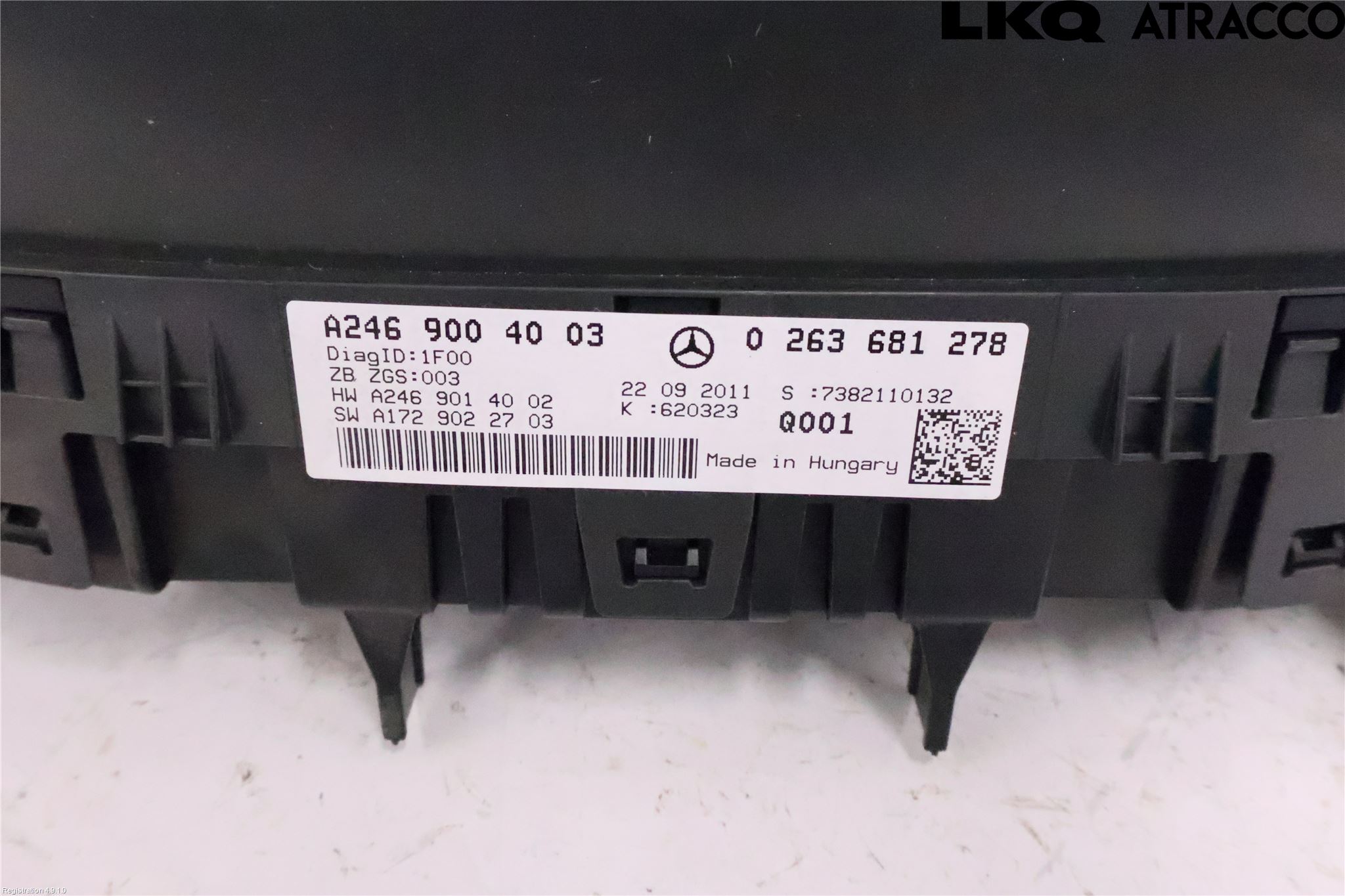 Mercedes-Benz MB B-KLASS (W246/W242) 12-19 Instrument Komb