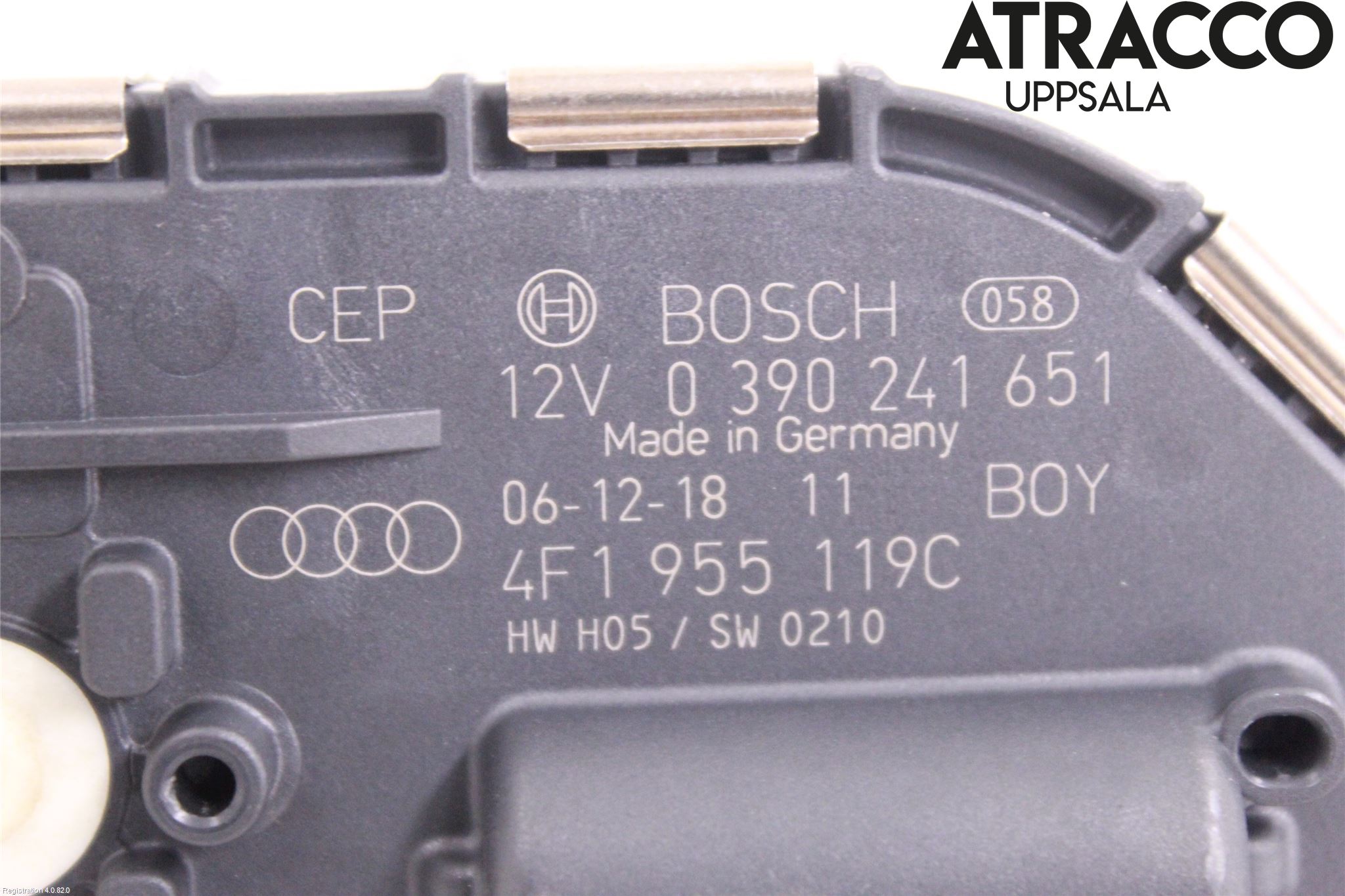 Audi A6/S6     05-11 Torkarmotor Vindruta