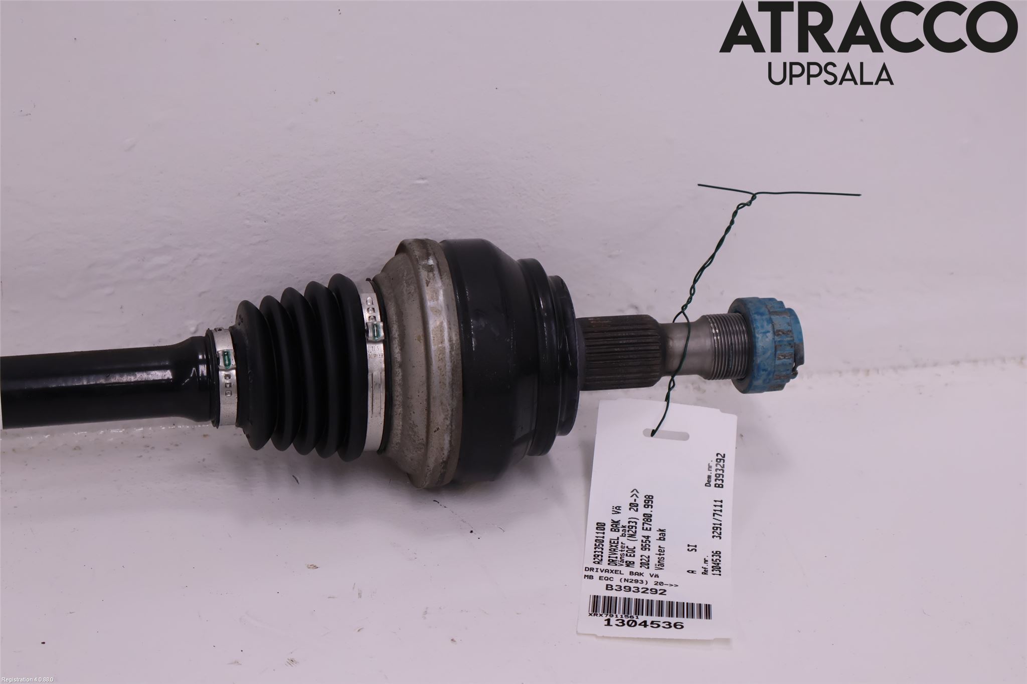 Mercedes-Benz MB EQC (N293) 20- Drivaxel Bak Vänster
