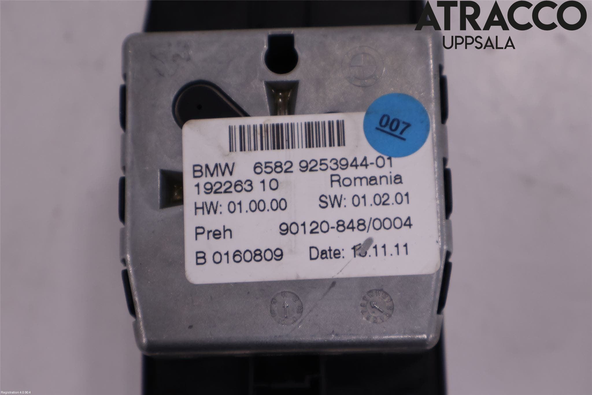 BMW 5 F10/F11/F18 09-17 Strömställare Multifunktion