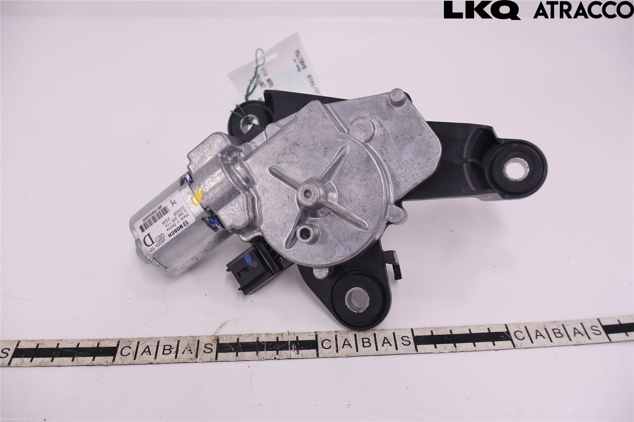 Opel CORSA F, CORSA-E 20- Torkarmotor Baklucka
