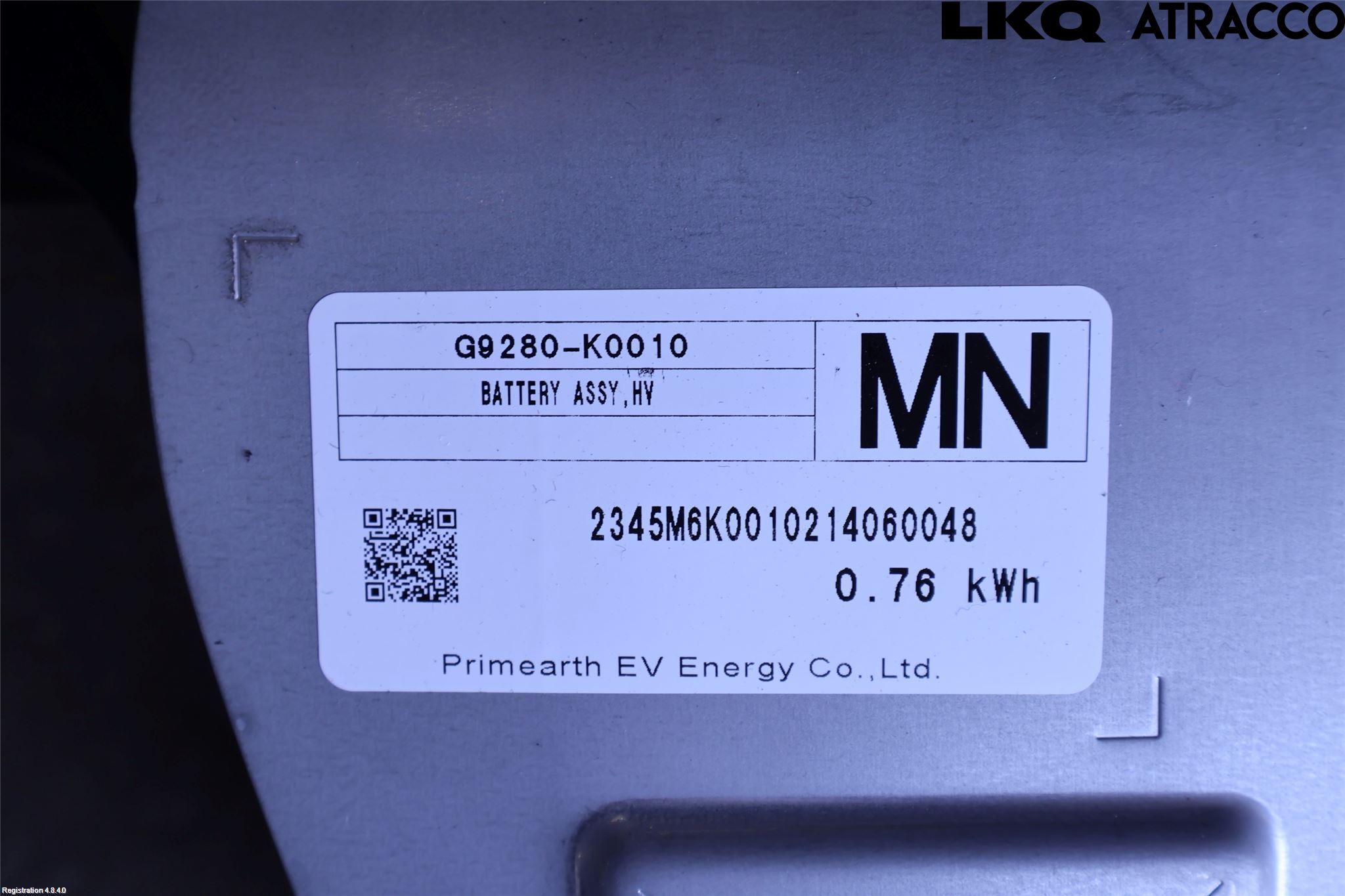 Toyota YARIS XP21 20- Batteri Högspänning