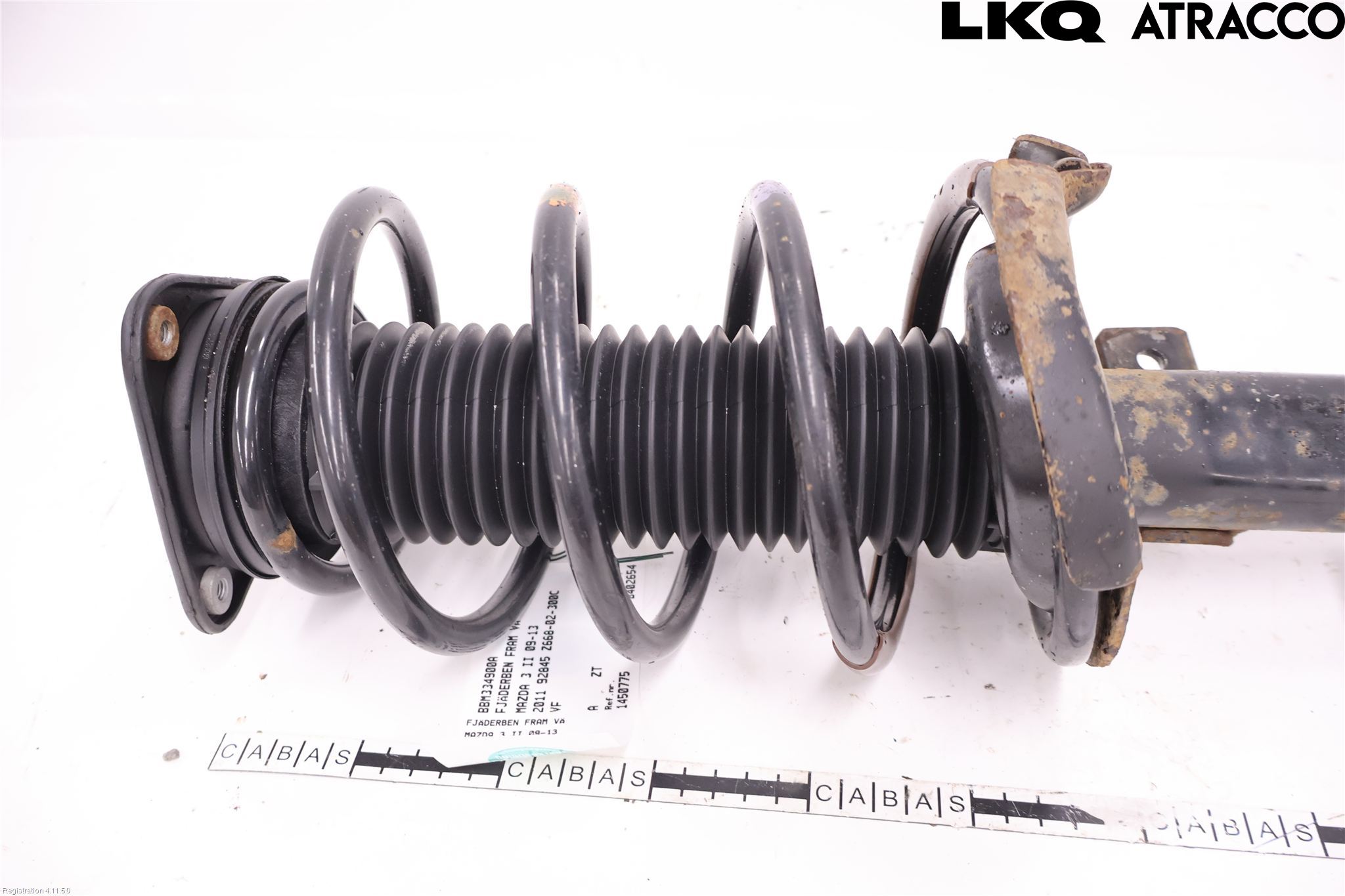 Mazda 3 II 09-13 Fjäderben Fram Vänster