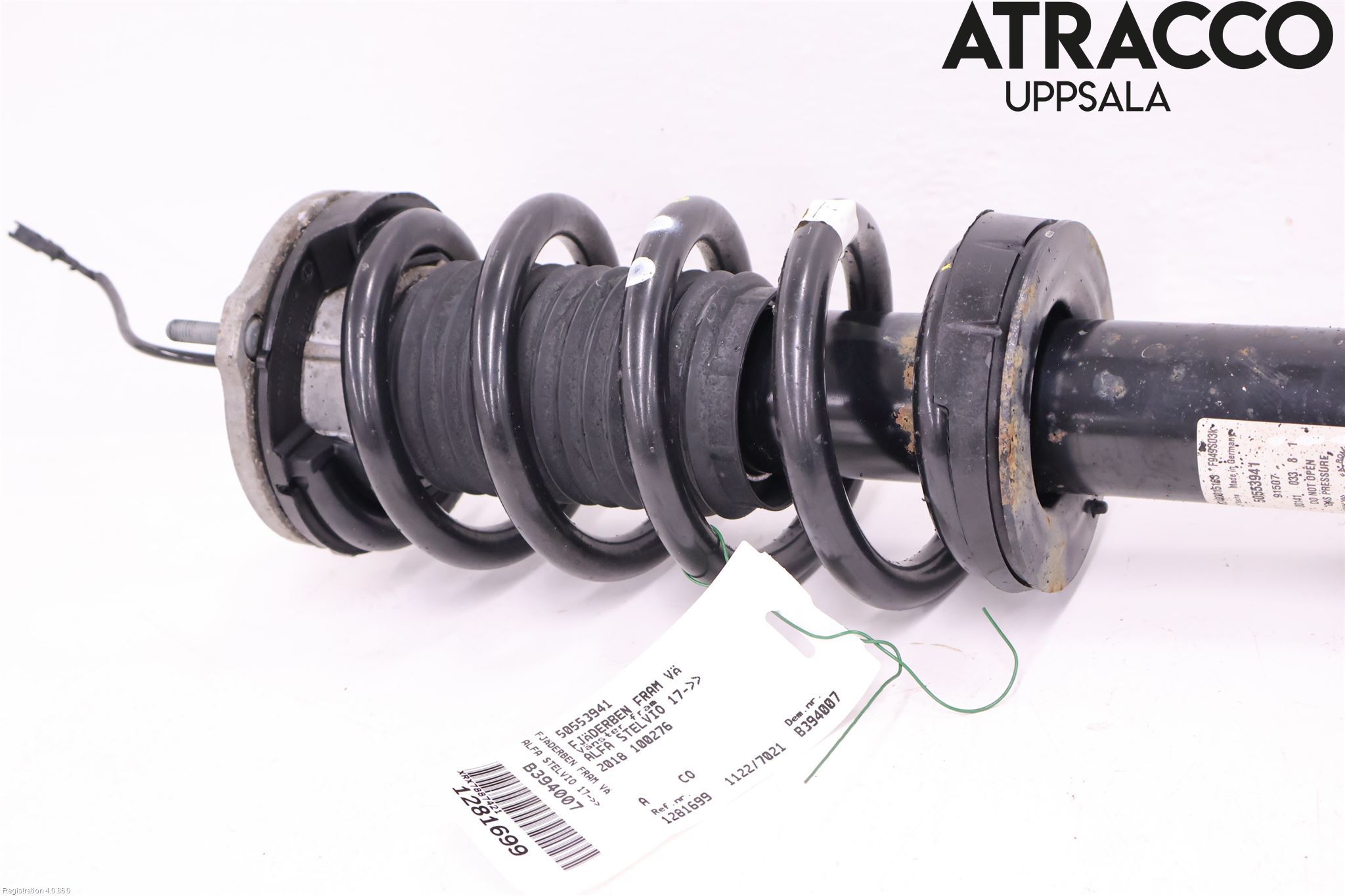 Alfa STELVIO 17- Fjäderben Fram Vänster