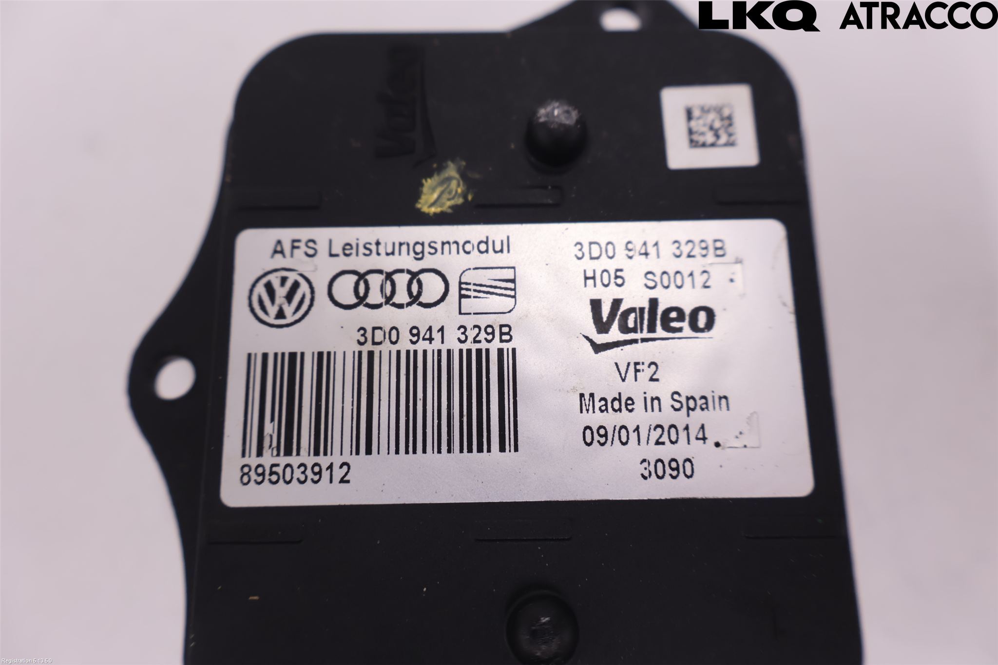 Volkswagen VW PASSAT 11-14 Styrenhet Strålkastare