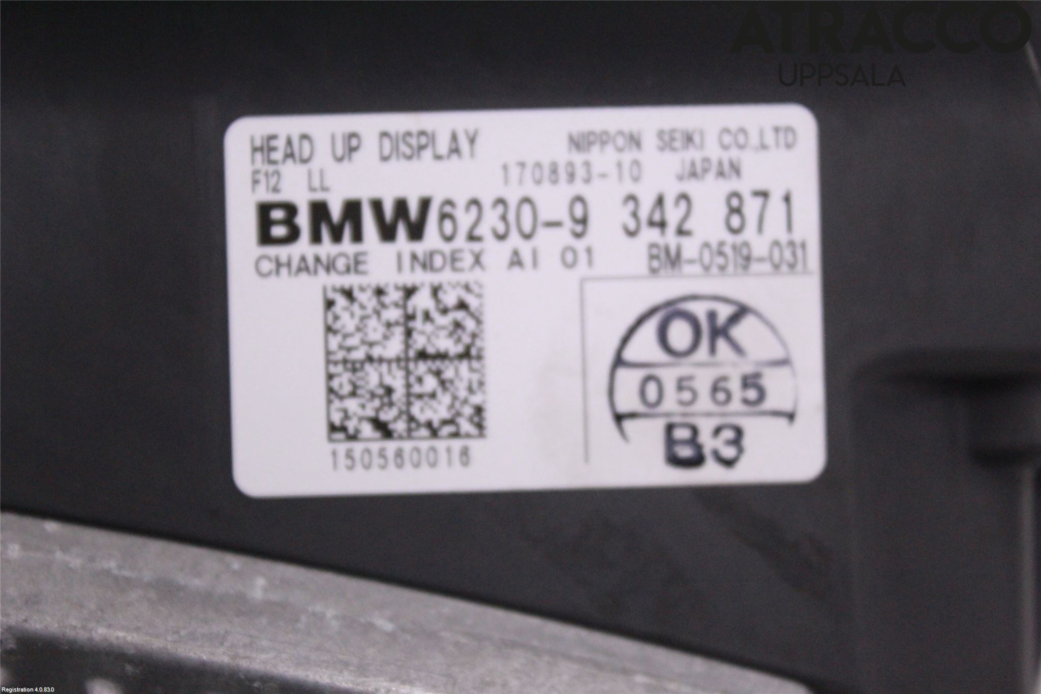 BMW 6 GRAN COUPÉ F06 12-19 Instrument Komb