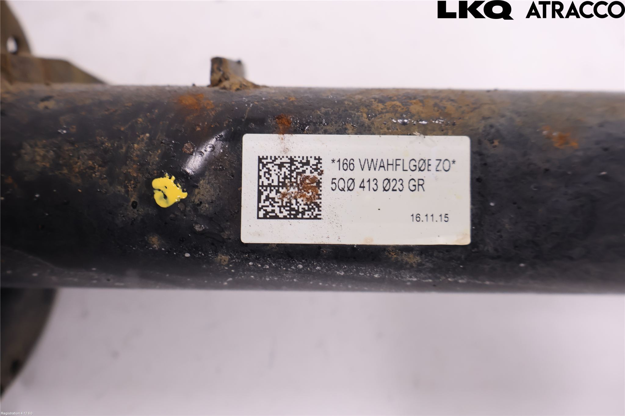 Volkswagen VW GOLF / E-GOLF VII 13-20 Fjäderben Fram Höger