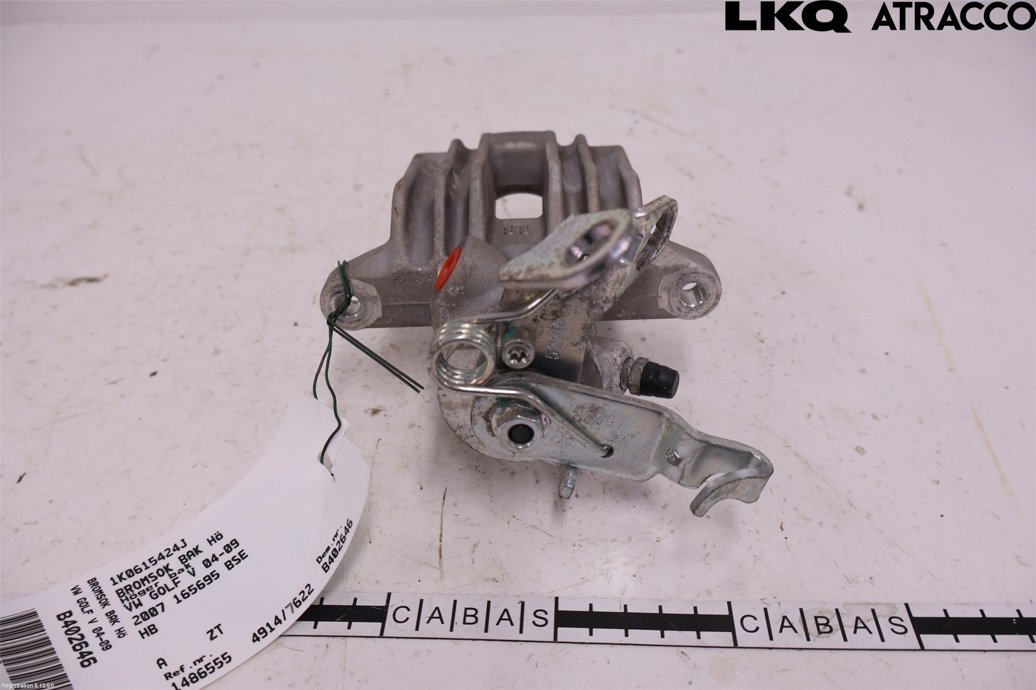 Volkswagen VW GOLF V 04-09 Bromsok Bak Höger