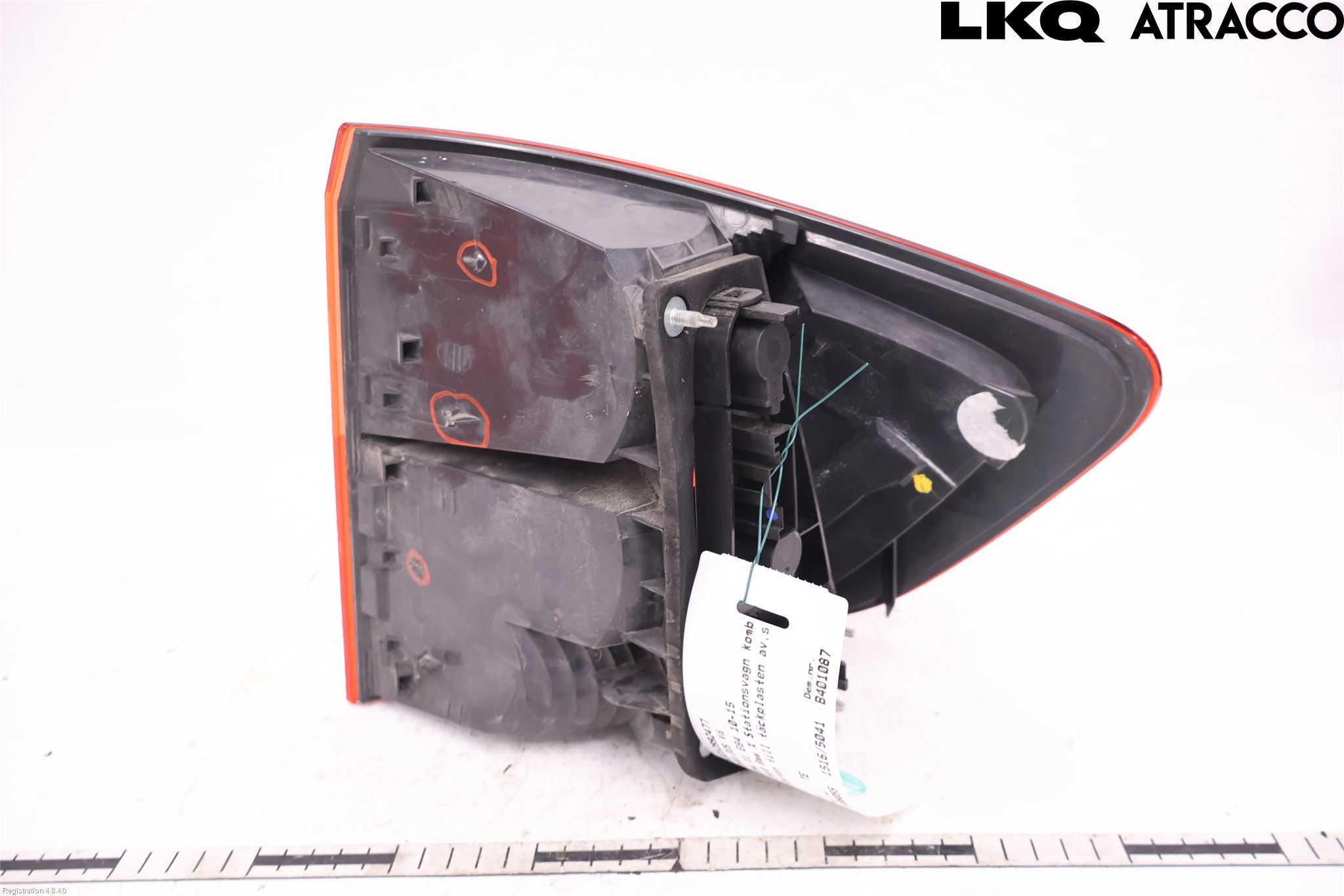 BMW X1 E84 10-15 Bakljus Vänster