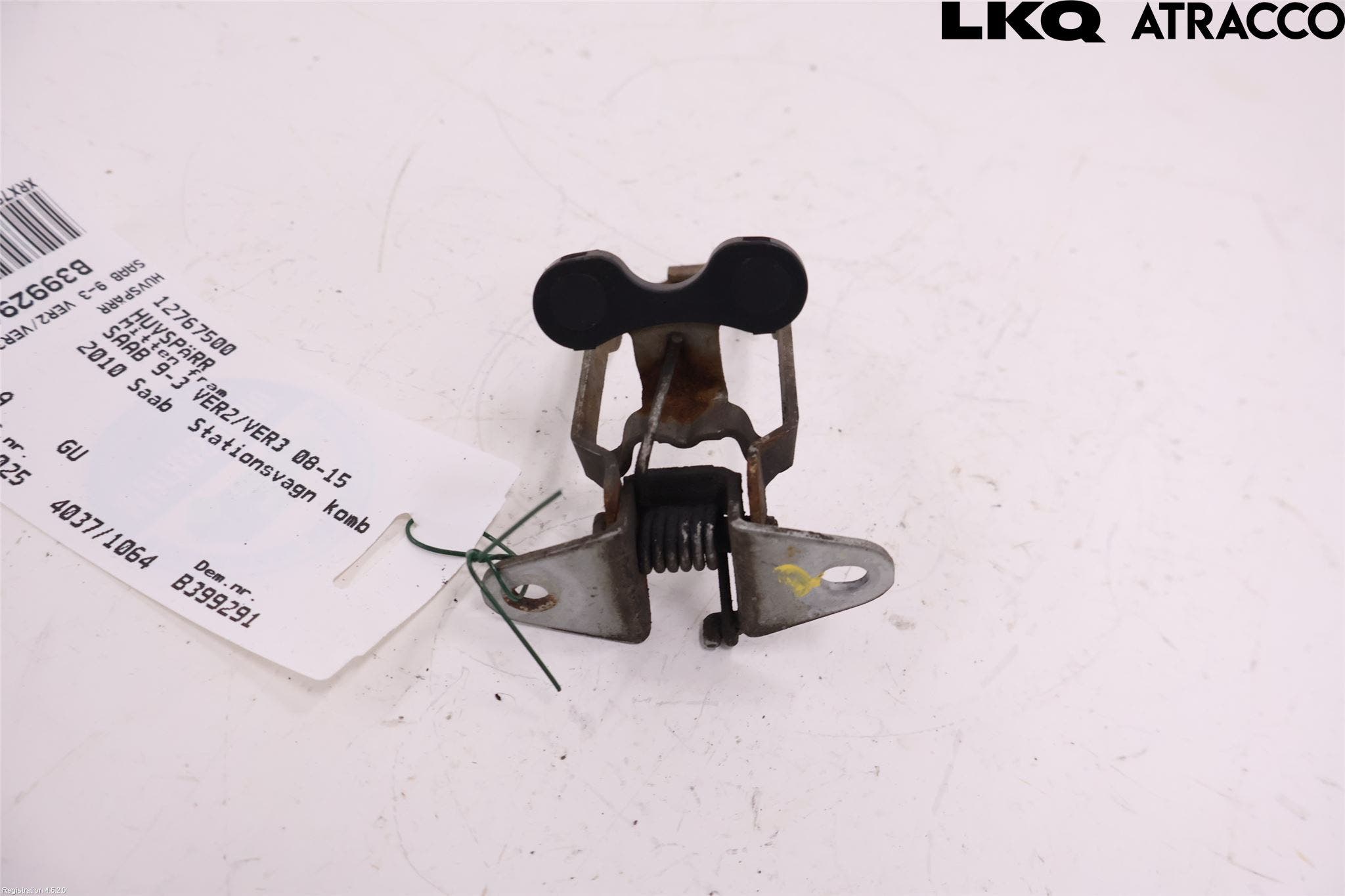 Saab 9-3 VER2/VER3 08-15 Huv Spärr