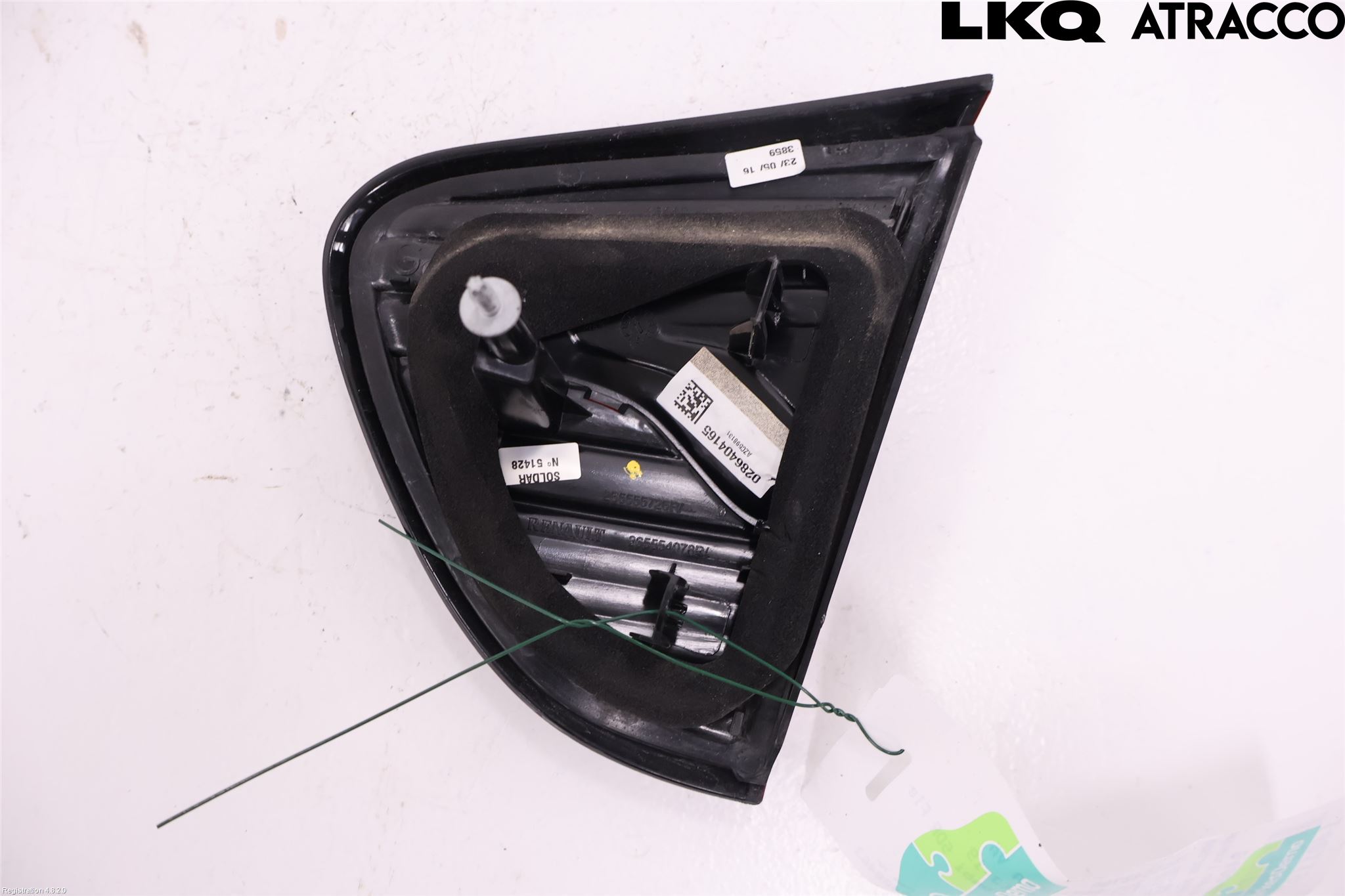 Renault CAPTUR 13-19 Bakljus Lucka Vä