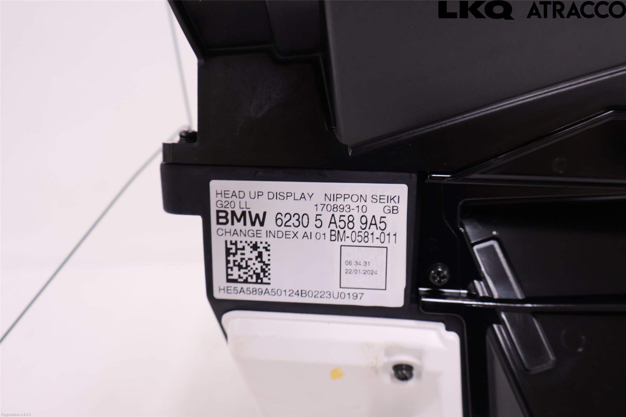 BMW 3 G20/G21/G80/G81 19- Instrument Hast