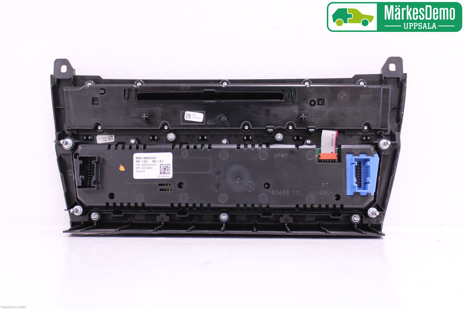 BMW 5 F10/F11/F18 09-17 Ac Styrenhet Ac Manöveren