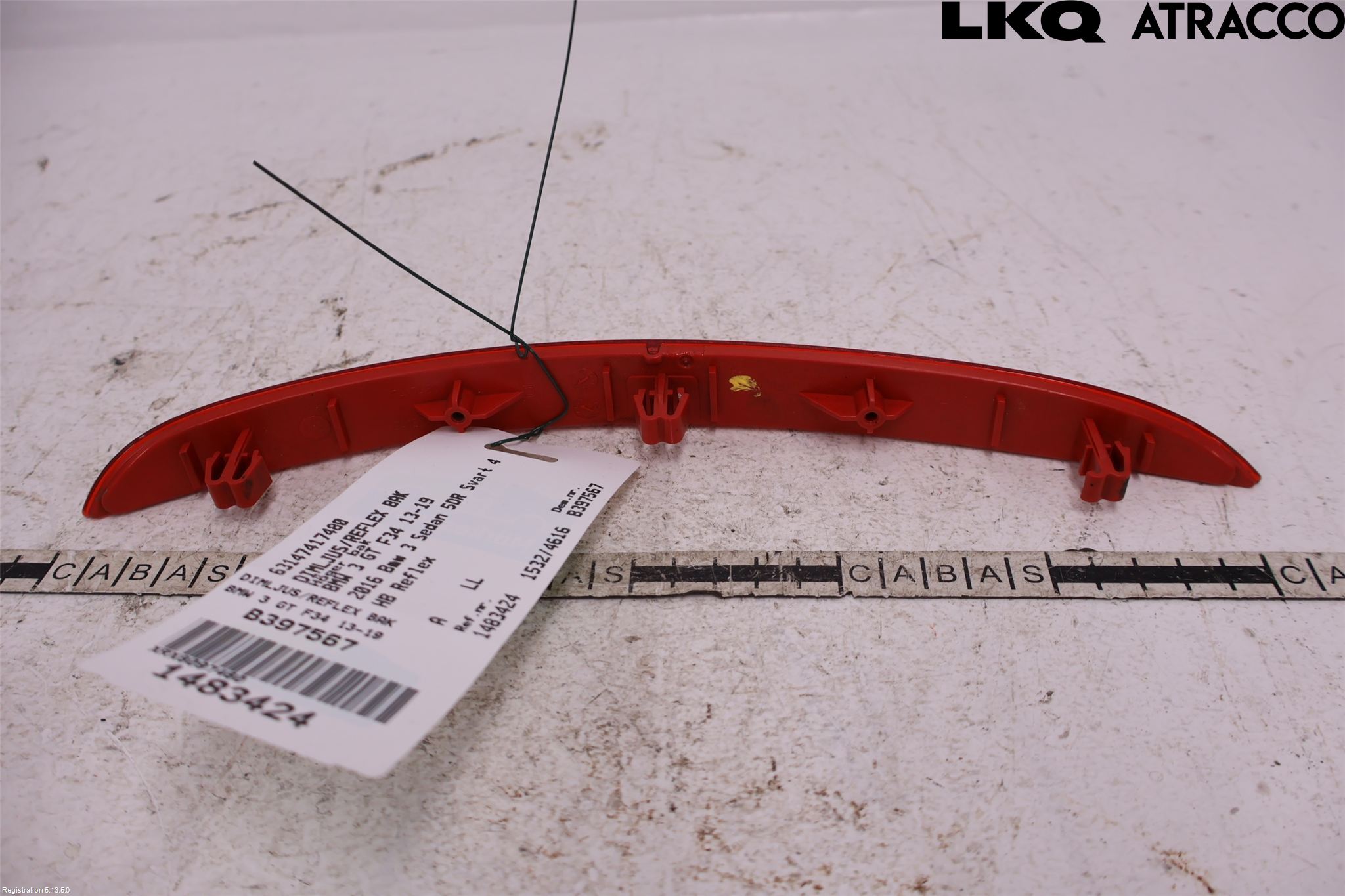 BMW 3 GT F34 13-19 Dimljus/Reflex Bak