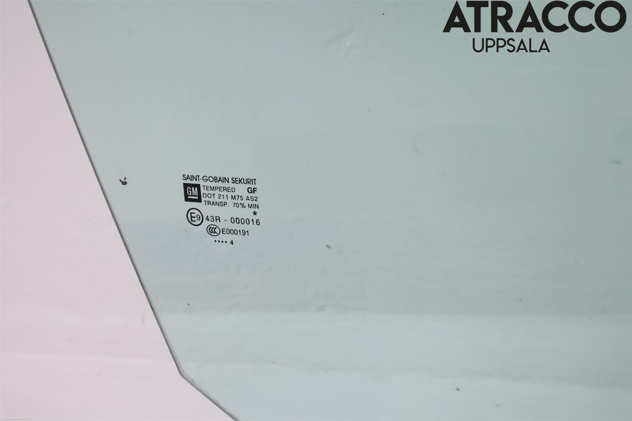 Opel MERIVA B 10-17 Dörruta Fram Höger