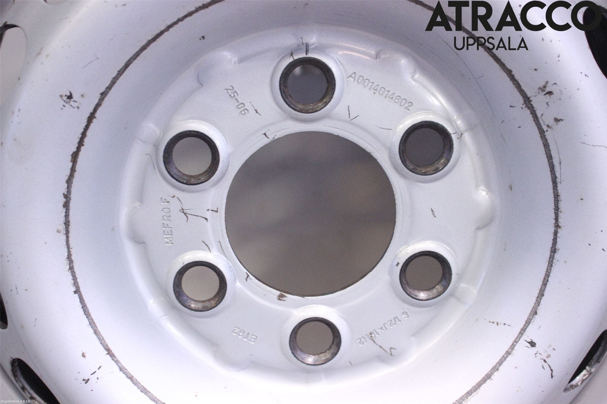 Volkswagen VW CRAFTER 06-16 Sommardäck Plåtfälg 4St