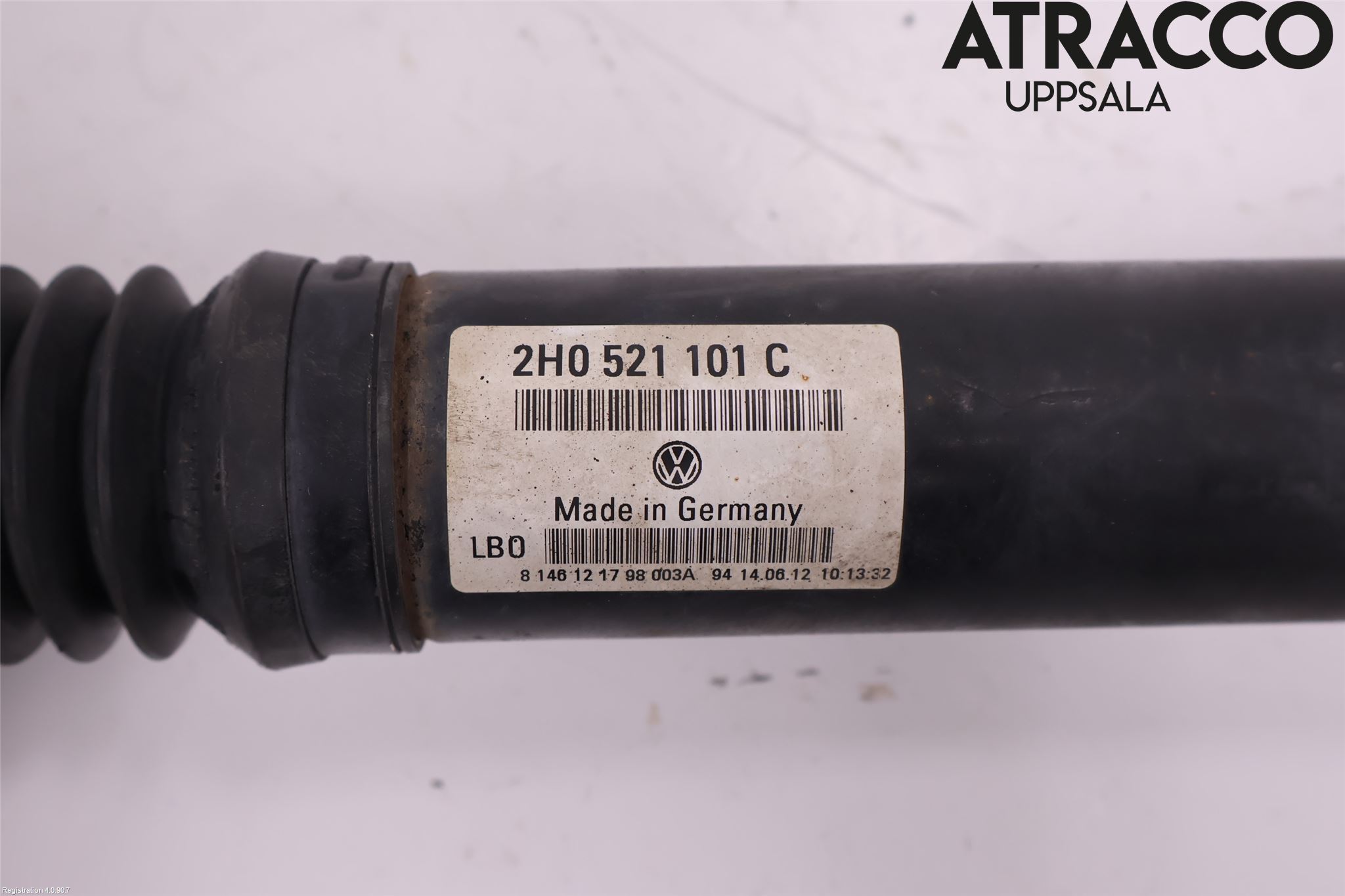 Volkswagen VW AMAROK 2H 10-22 Mellanaxel Främre 4Wd