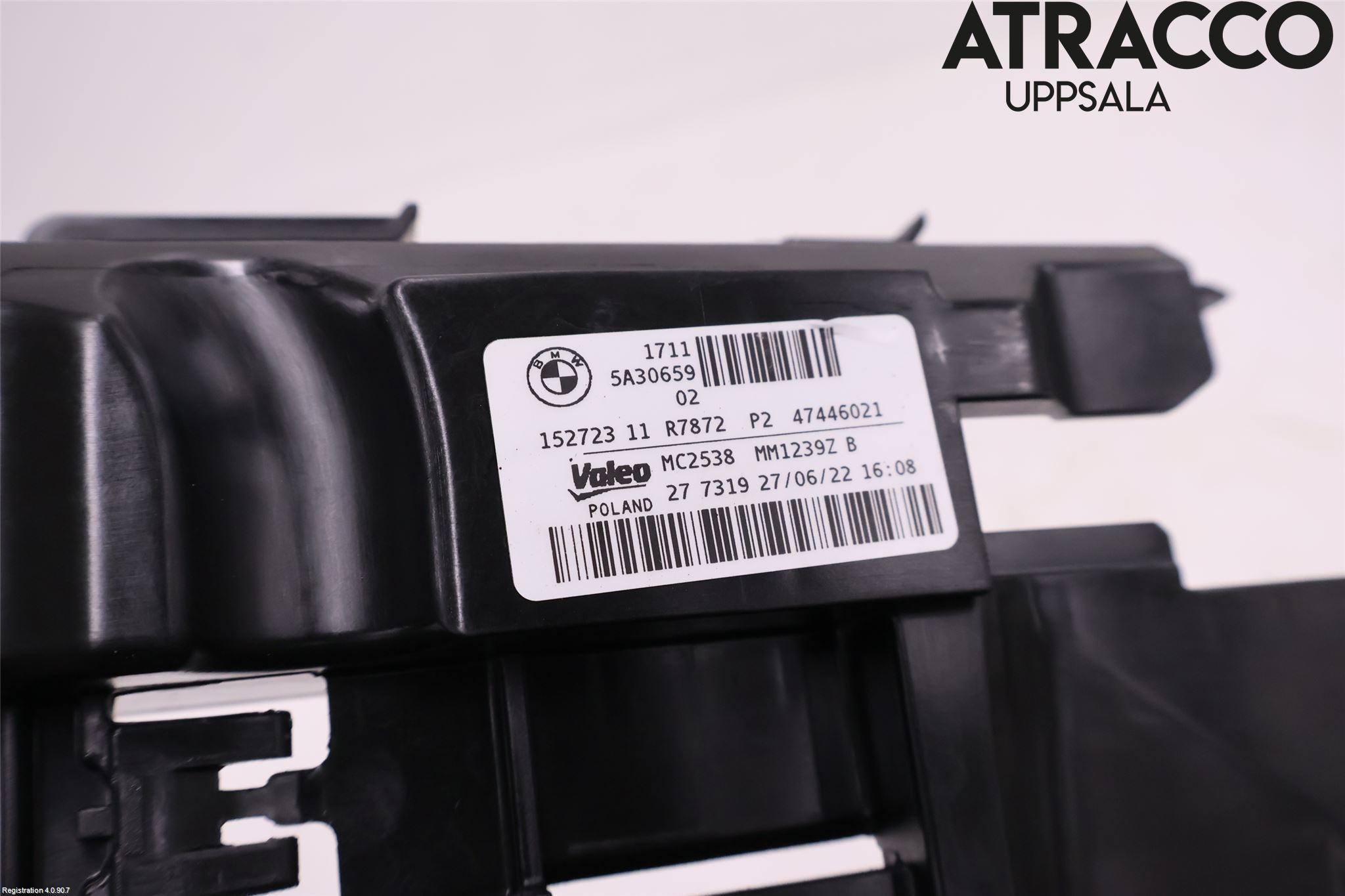 BMW 3 G20/G21/G80/G81 19- Kylarfäste-Ram-Balk