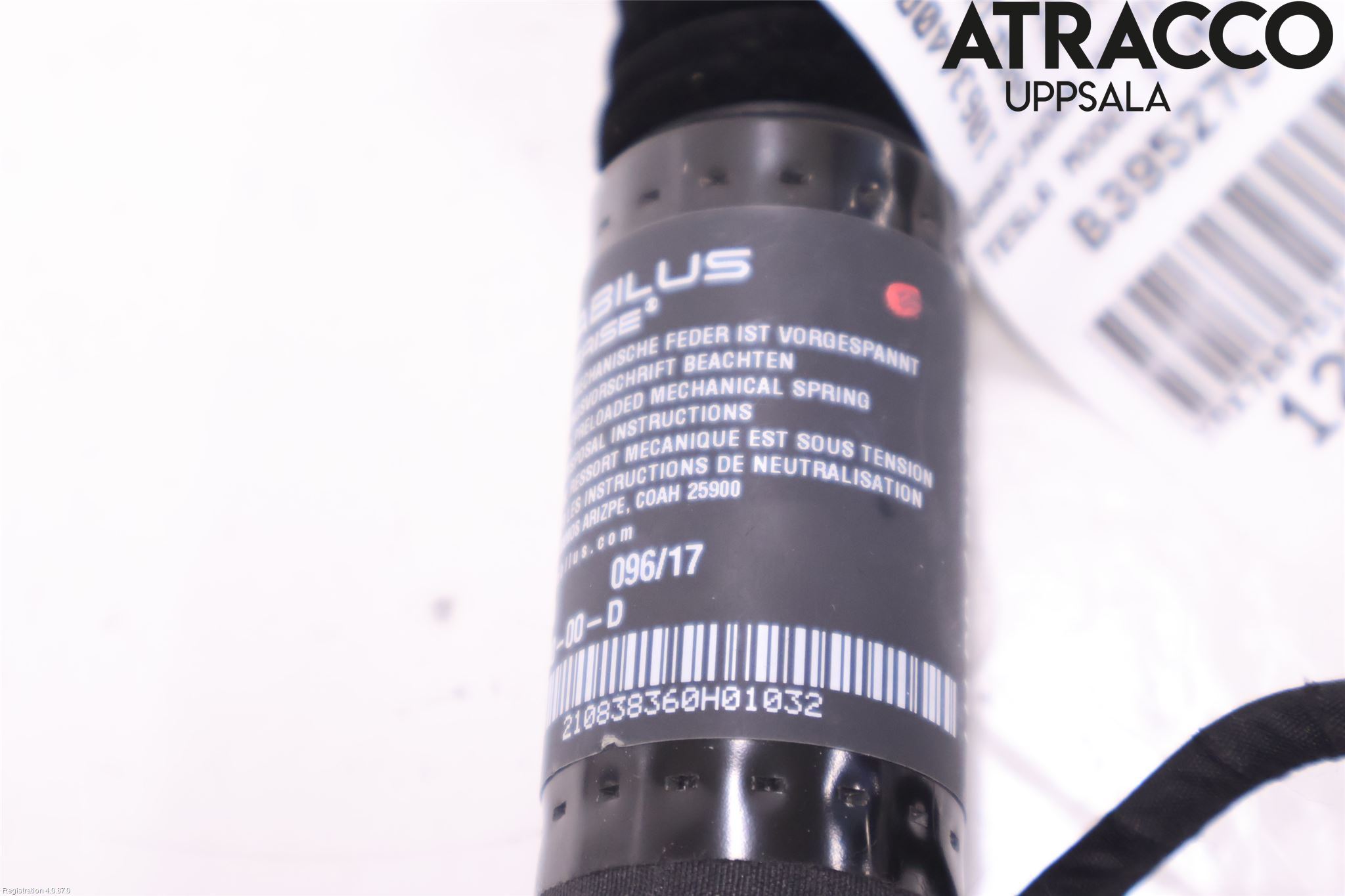 Tesla MODEL X 16- Gasfjäder Övrigt