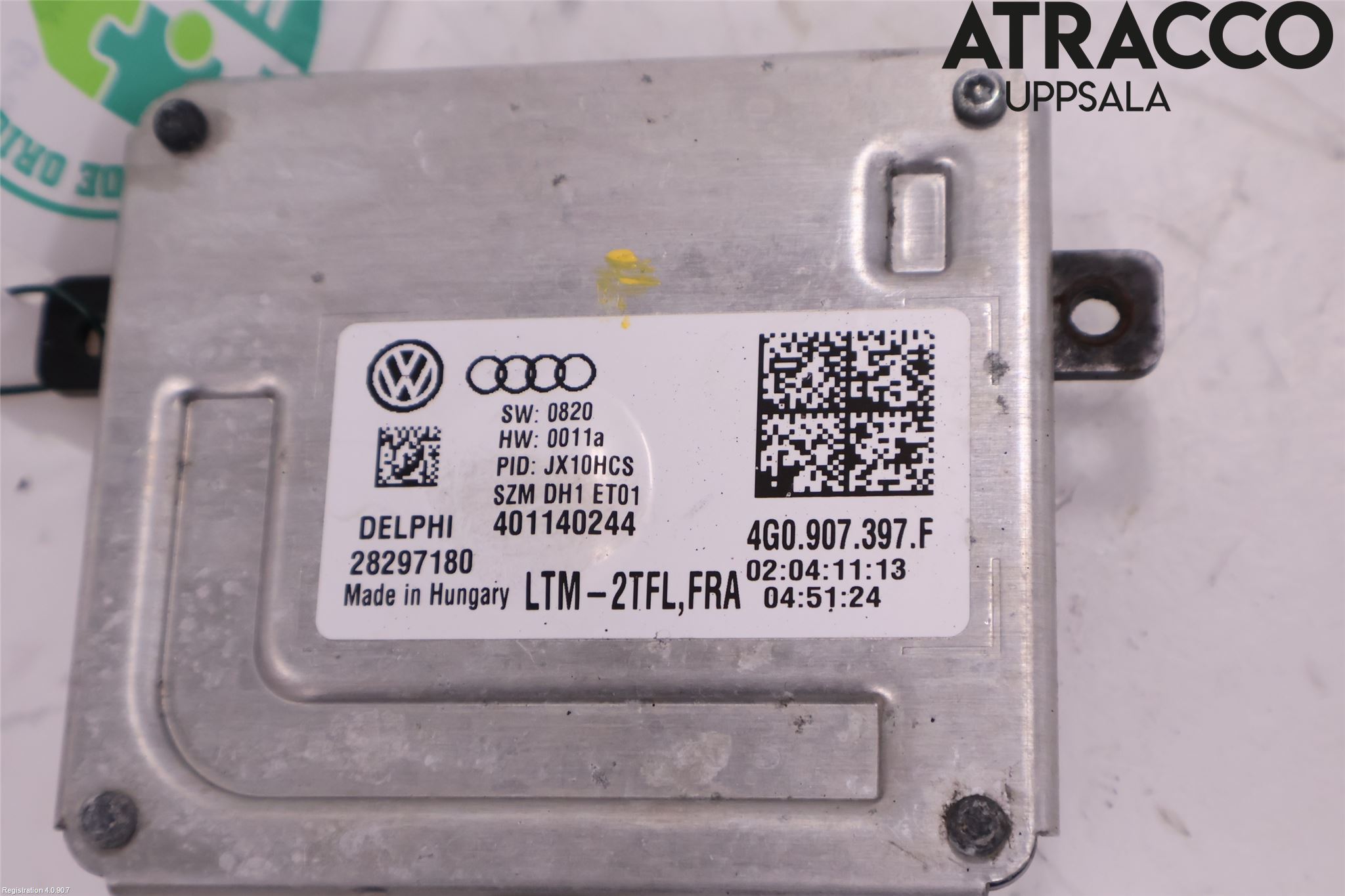 Audi A6/S6 4G 11-18 Styrenhet Strålkastare