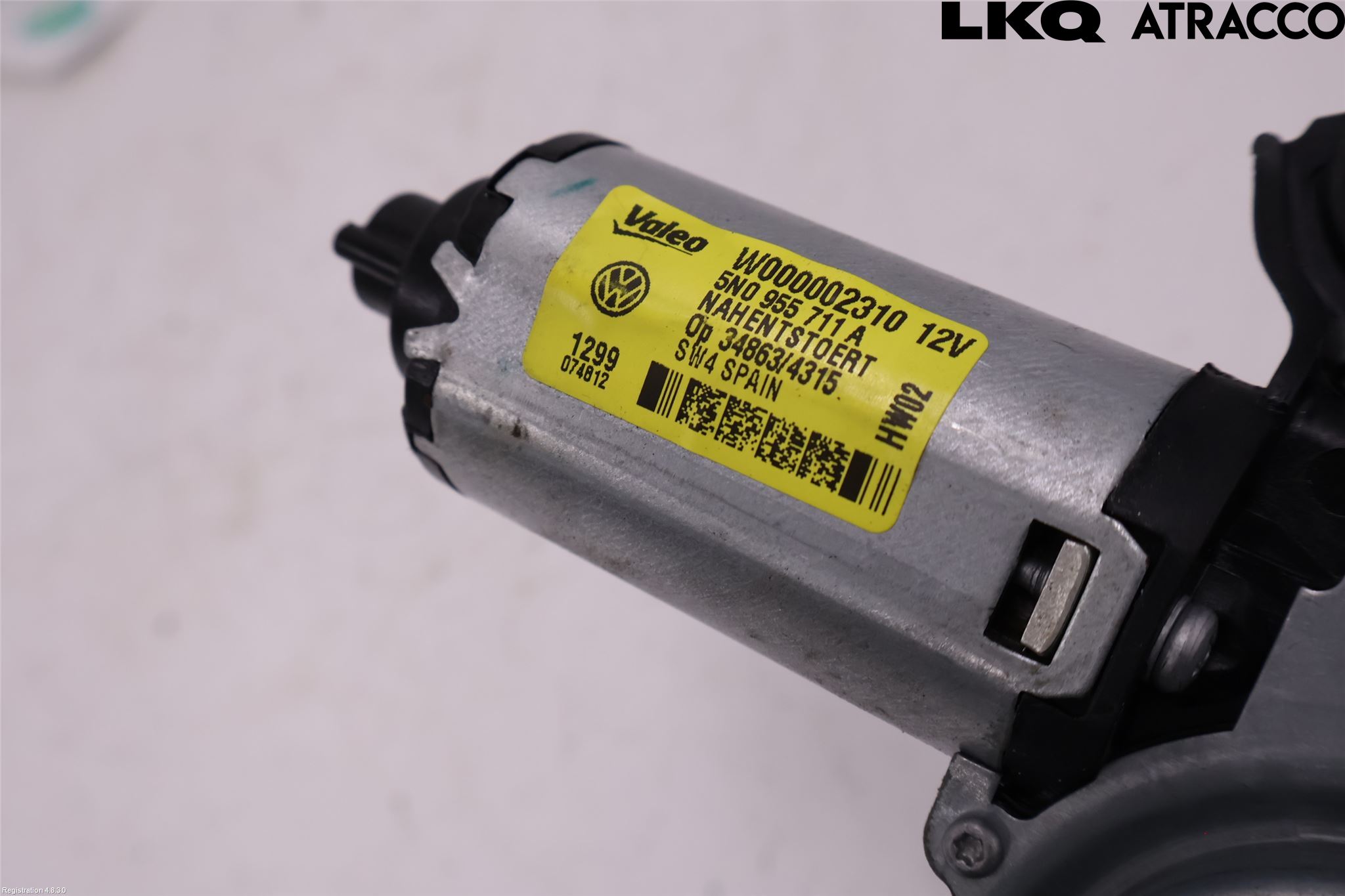 Volkswagen VW TIGUAN 07-16 Torkarmotor Baklucka