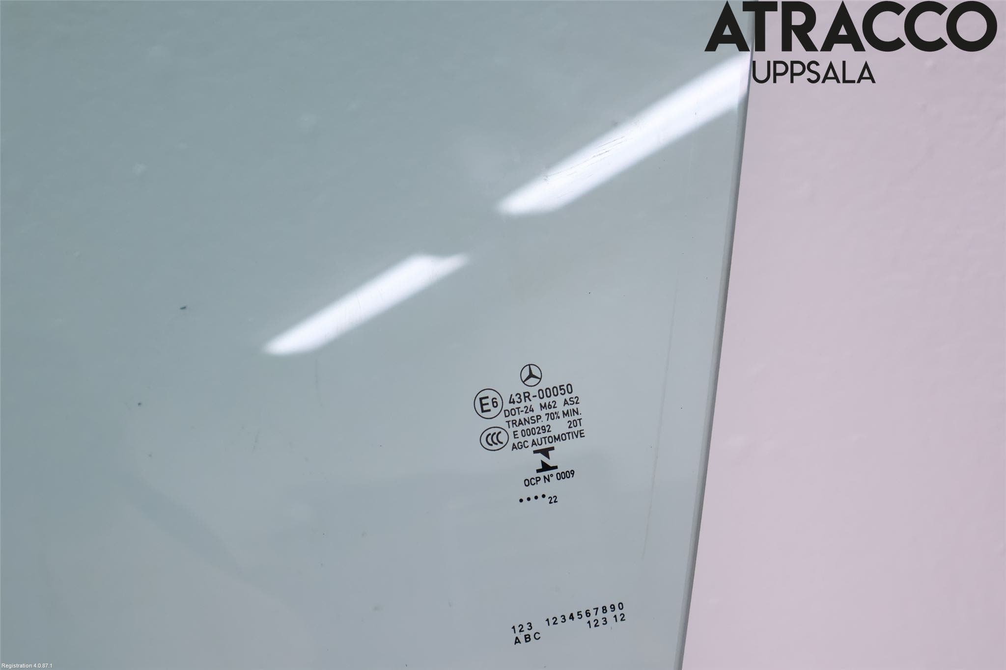 Mercedes-Benz MB E-KLASS (W213) 16-23 Dörruta Fram Vänster