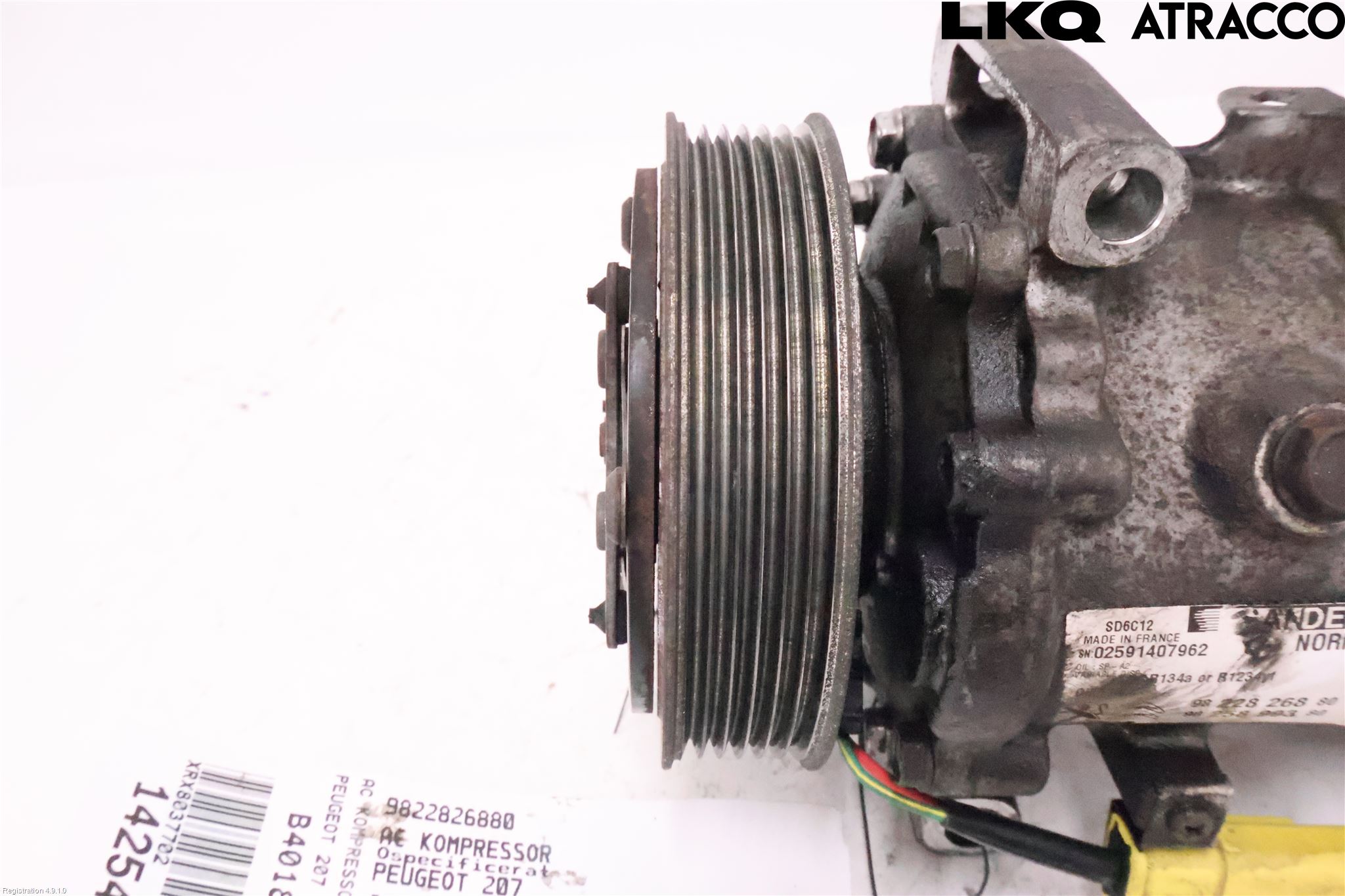 Peugeot 207 Ac Kompressor