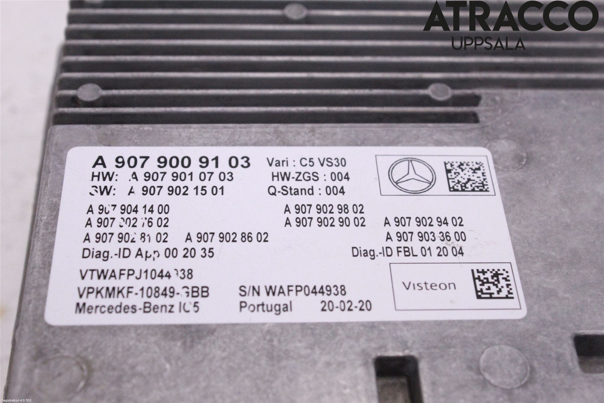 Mercedes-Benz MB SPRINTER (W907/W910) 19- Cd Radio - Multimediapanel