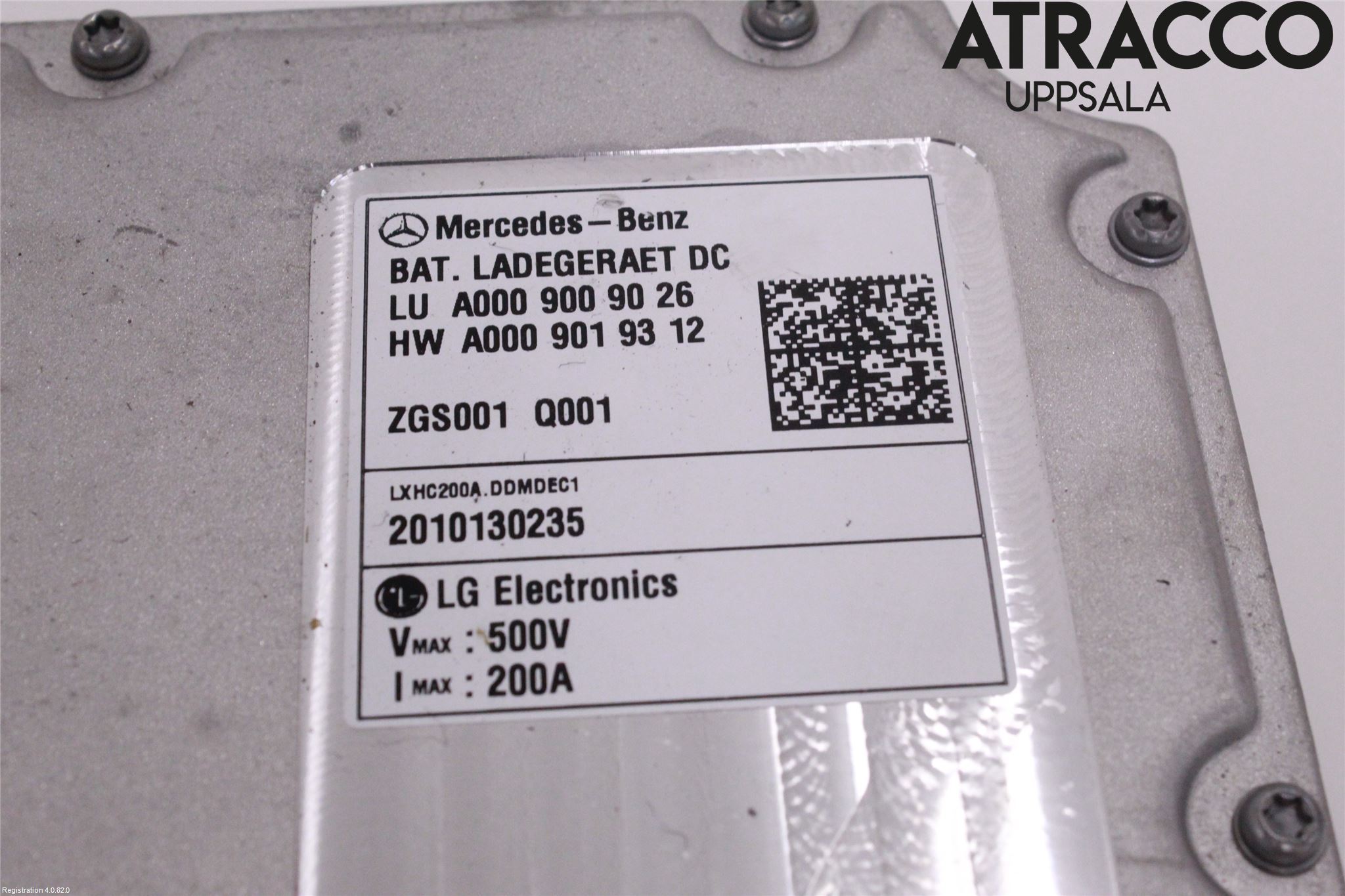 Mercedes-Benz MB EQC (N293) 20- Batteriladdare Högspänning