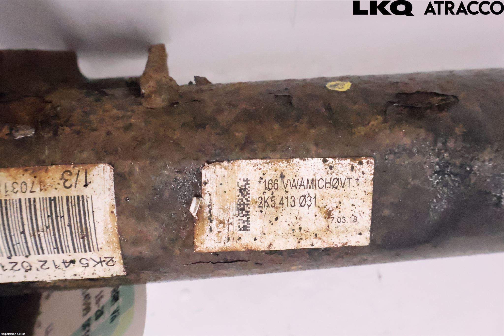 Volkswagen VW CADDY 16-20 Fjäderben Fram Vänster