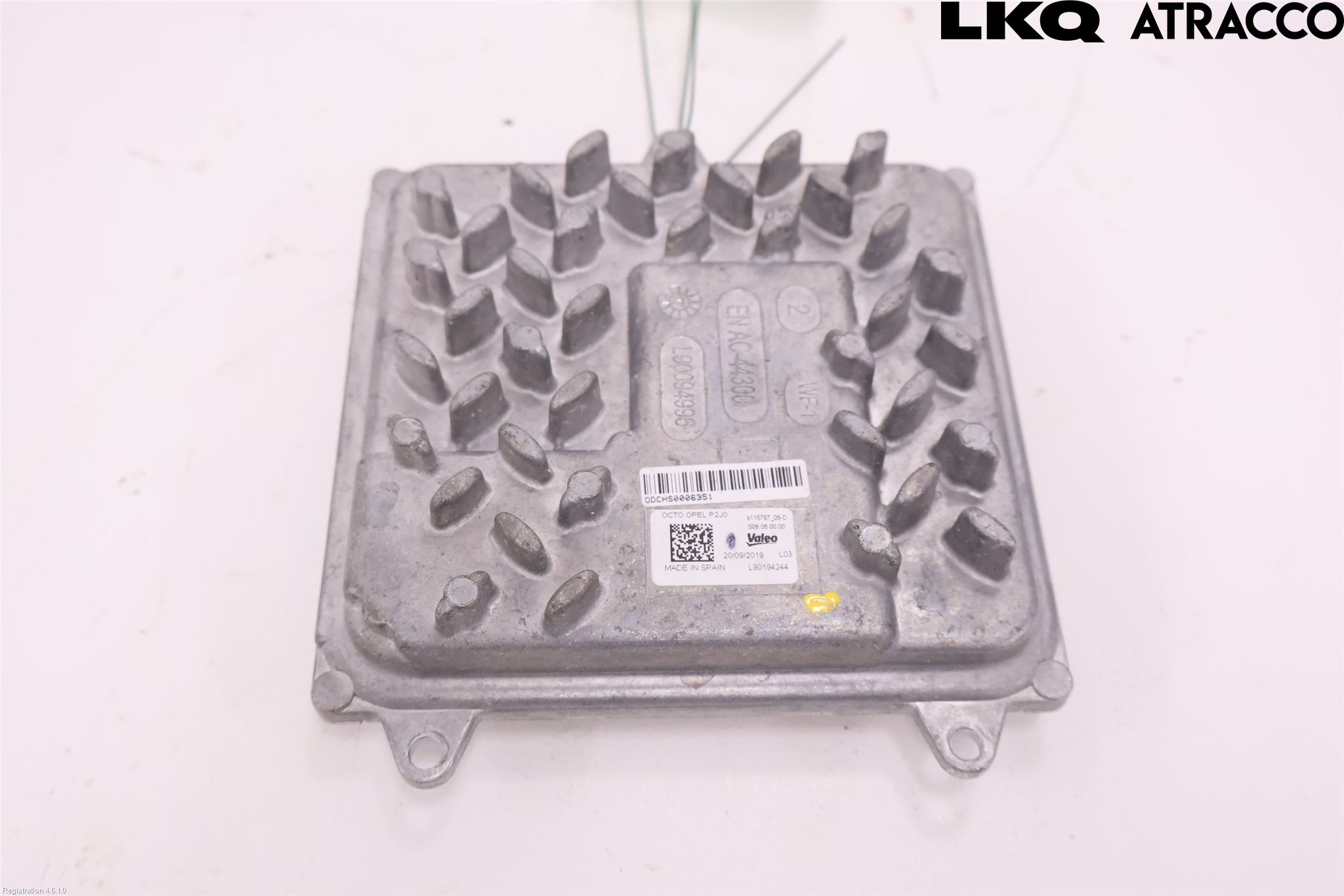 Opel CORSA F, CORSA-E 20- Styrenhet Strålkastare