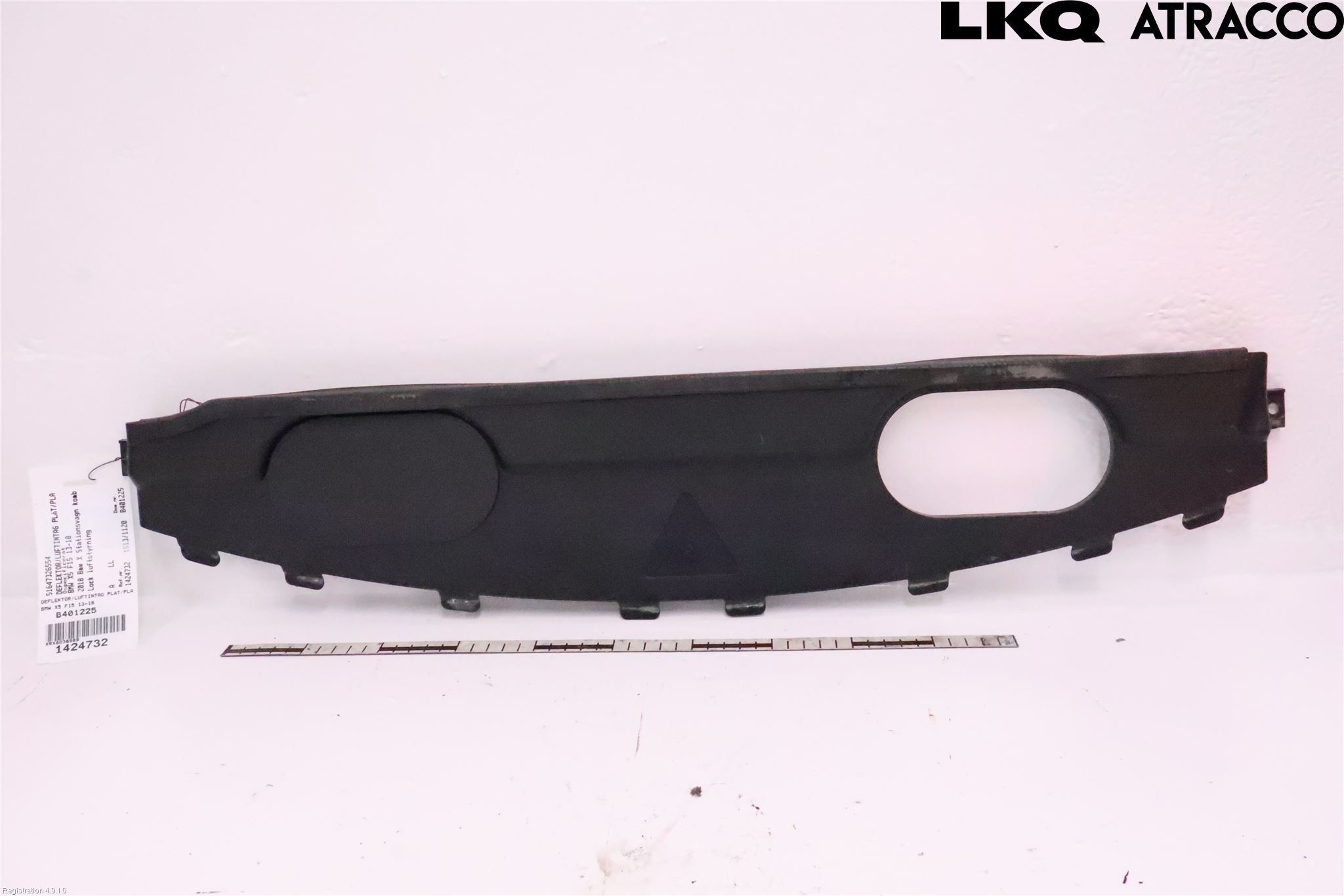 BMW X5 F15 13-18 Deflektor Plåt-Plast Kylning