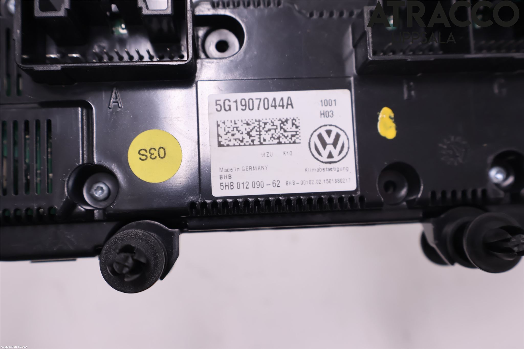 Volkswagen VW PASSAT 15-19 Ac Styrenhet Ac Manöveren