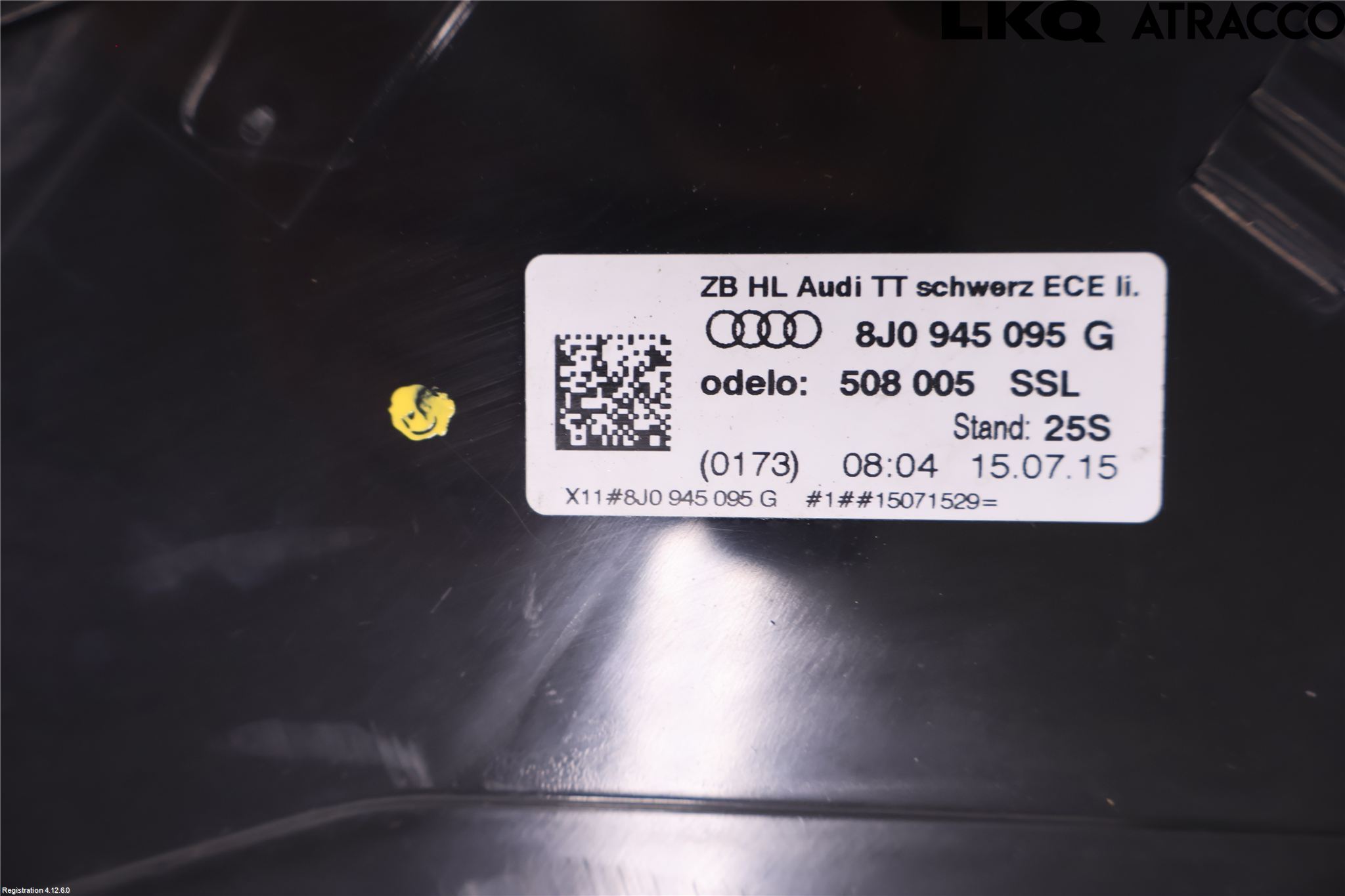 Audi TT/TTS 07-14 Bakljus Vänster