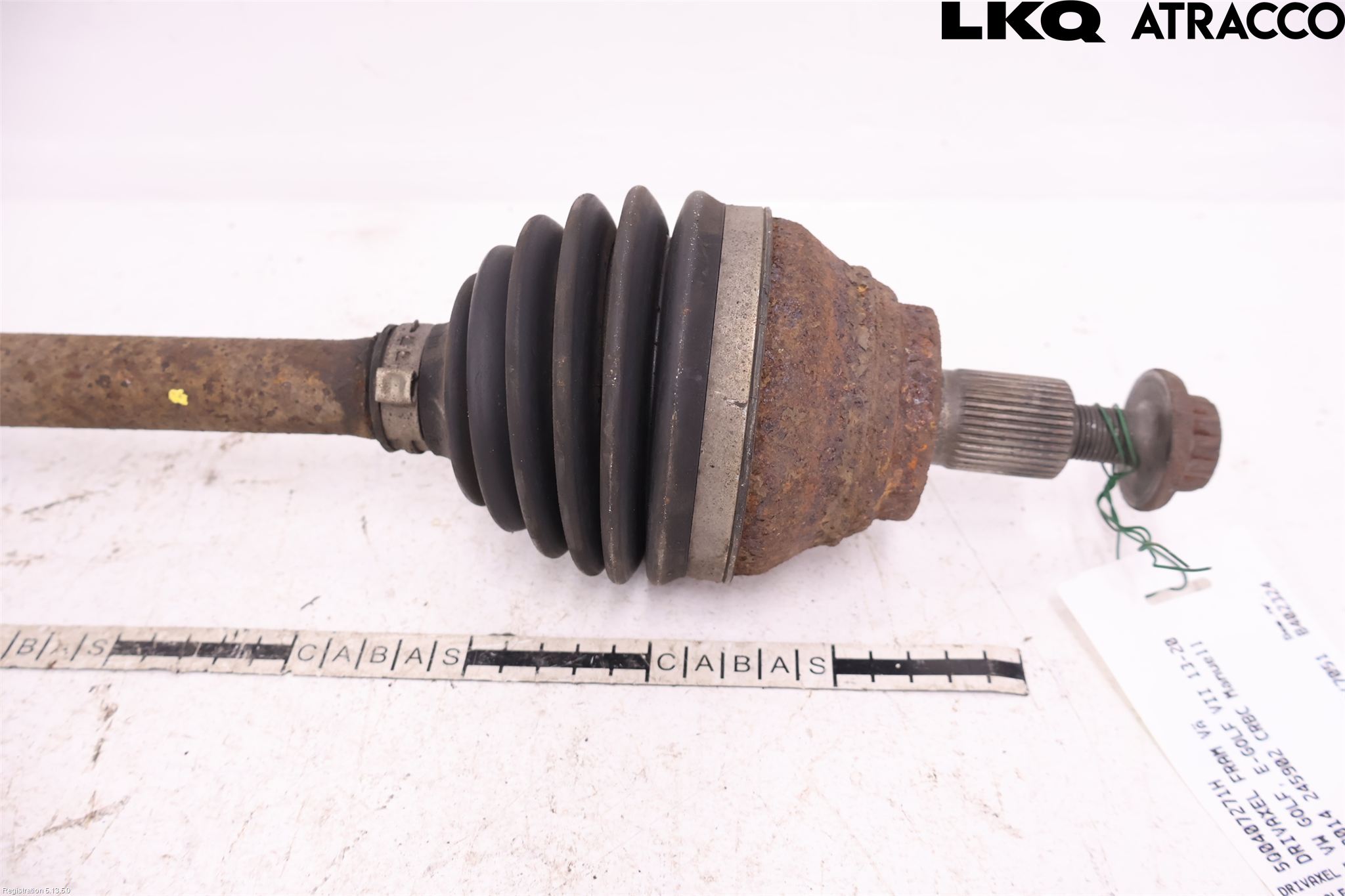 Volkswagen VW GOLF / E-GOLF VII 13-20 Drivaxel Fram Vänster