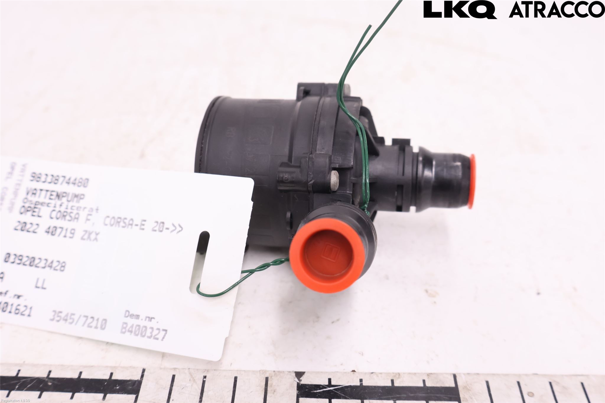 Opel CORSA F, CORSA-E 20- Vattenpump