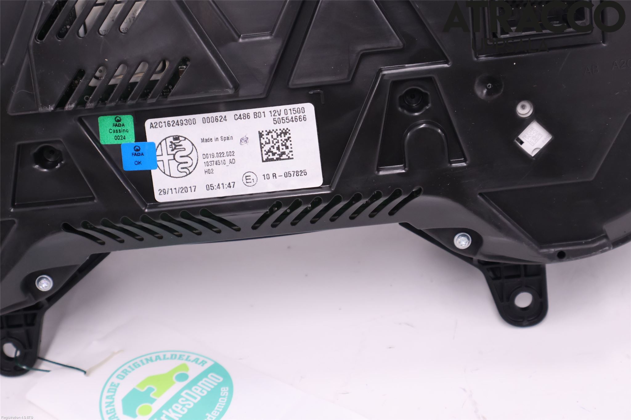 Alfa STELVIO 17- Instrument Hast