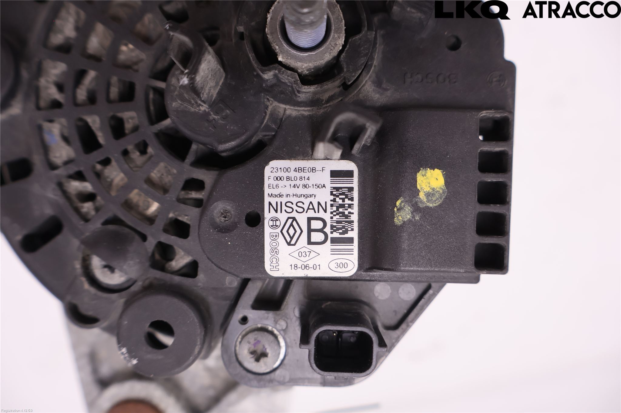 Nissan QASHQAI 17-21 Generator