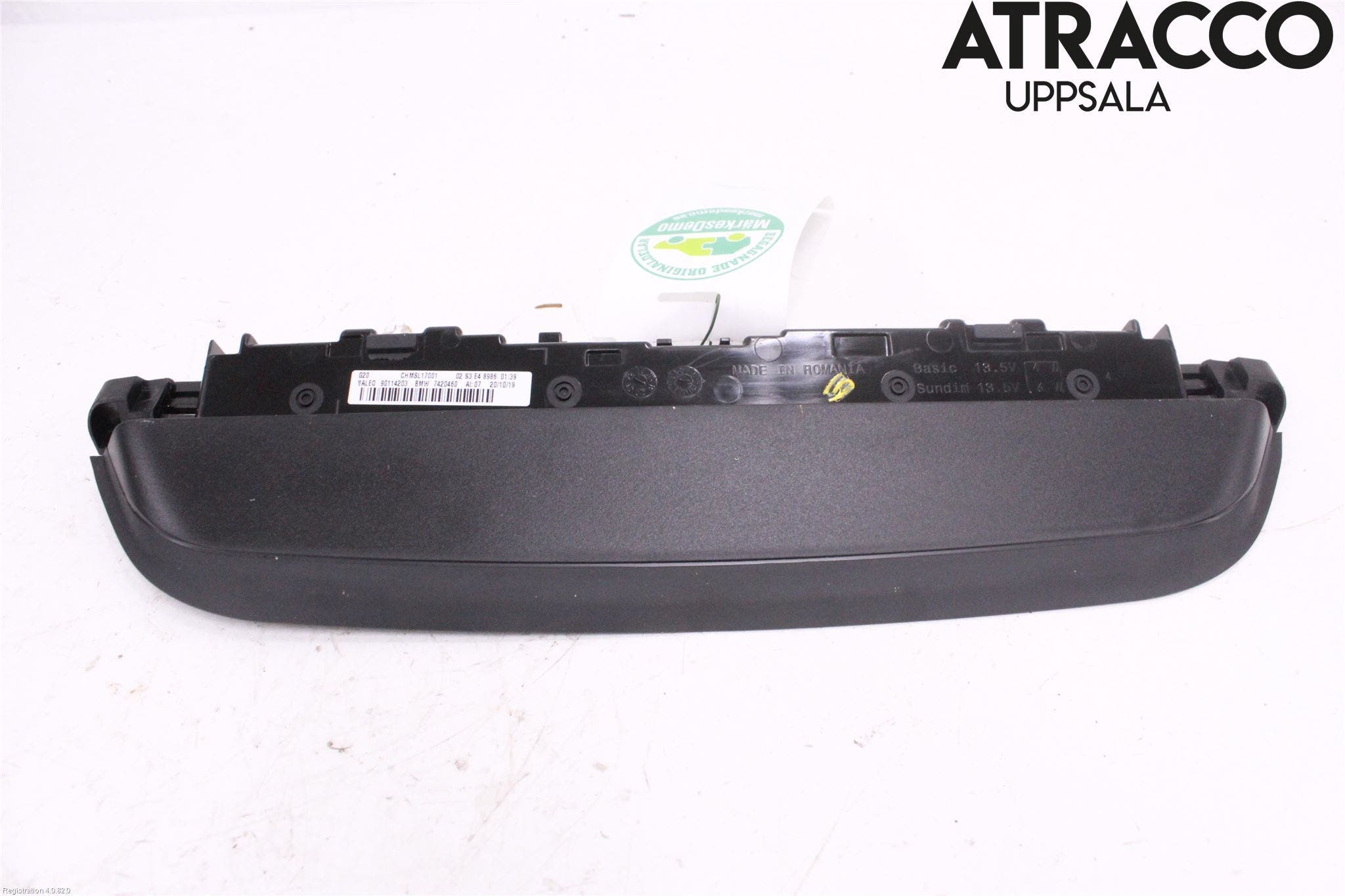 BMW 3 G20/G21/G80/G81 19- Bromsljus Bakruta