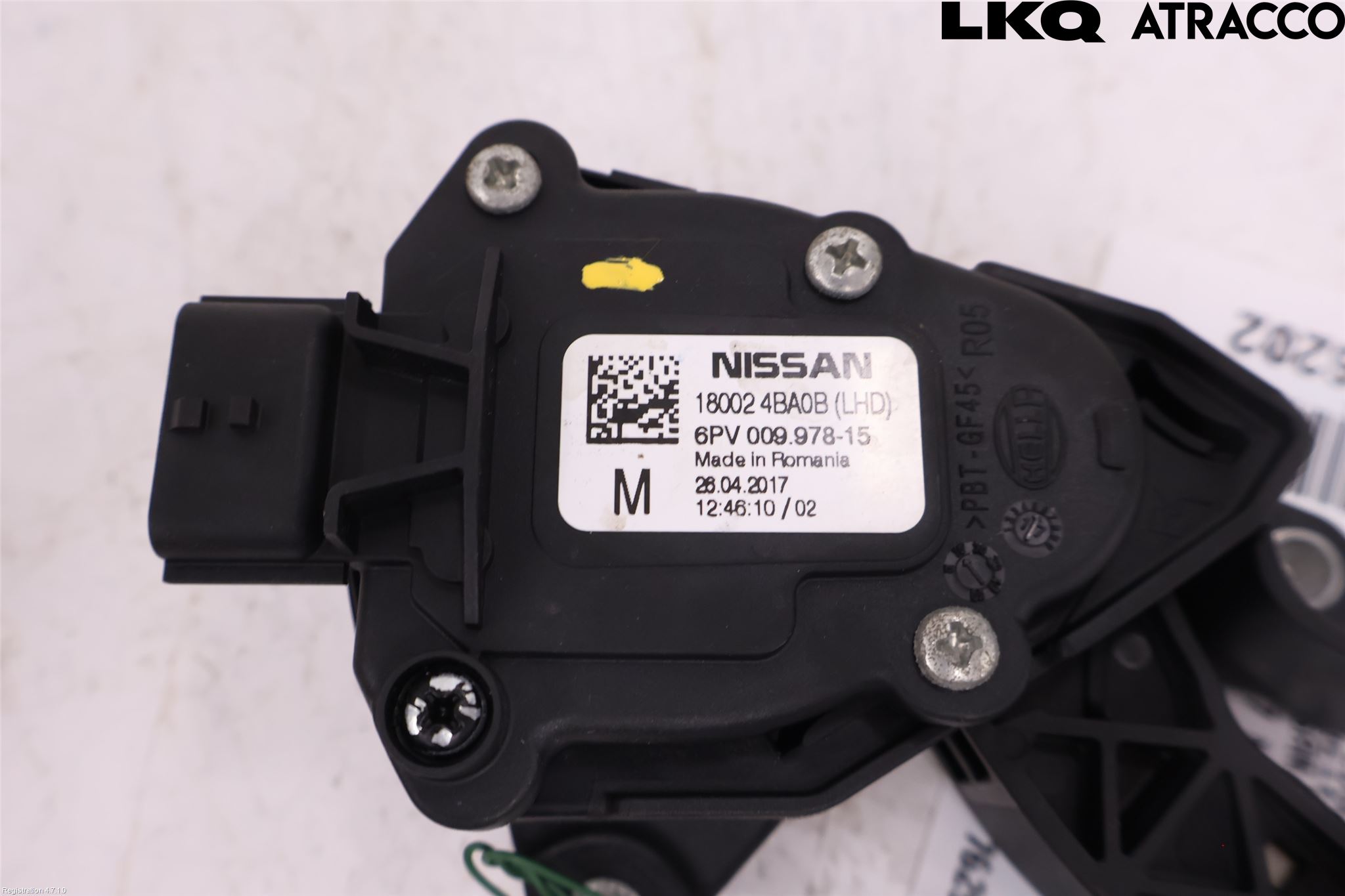 Nissan QASHQAI 14-17 Gaspedal