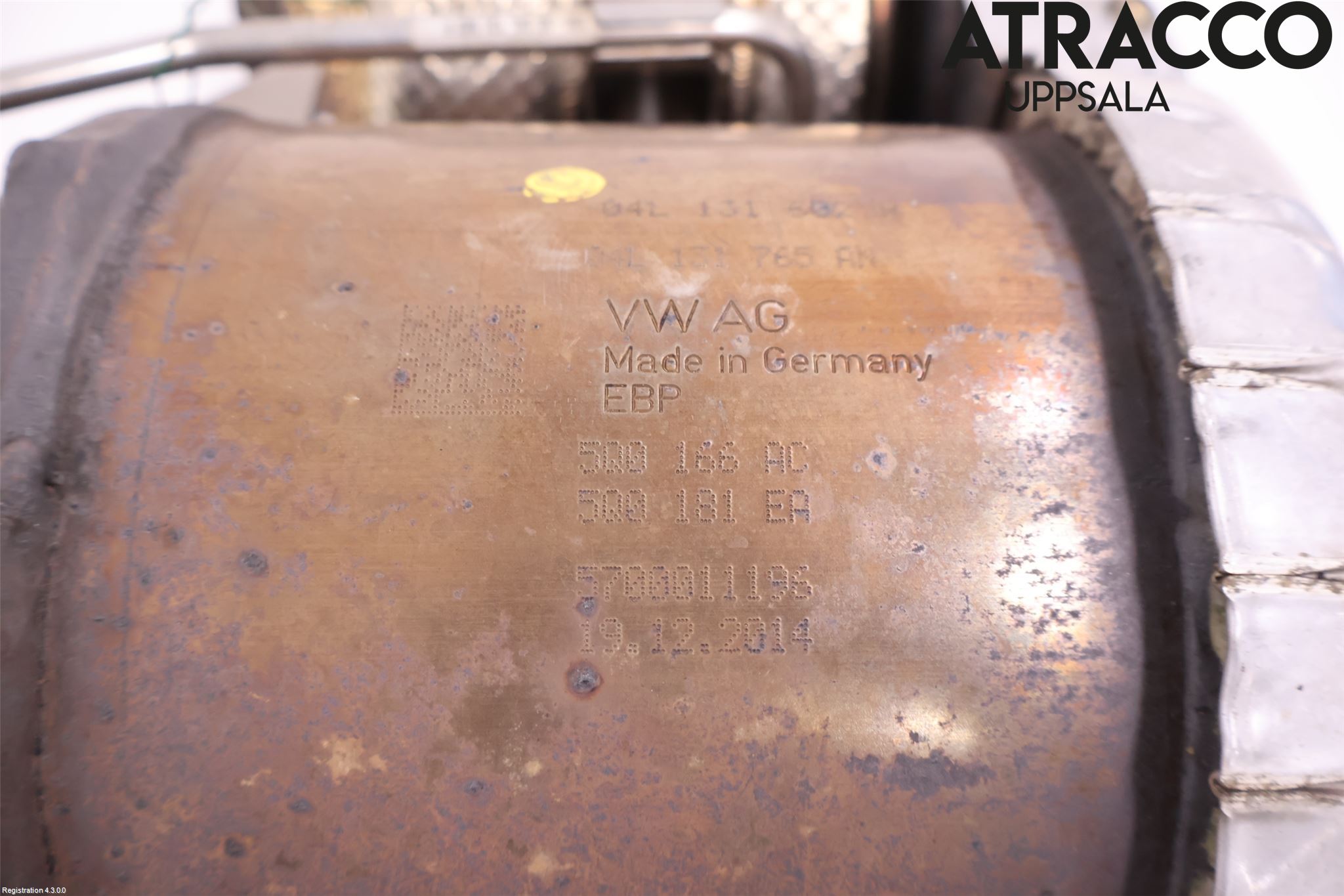 Volkswagen VW PASSAT 15-19 Avgas Partikelfilter