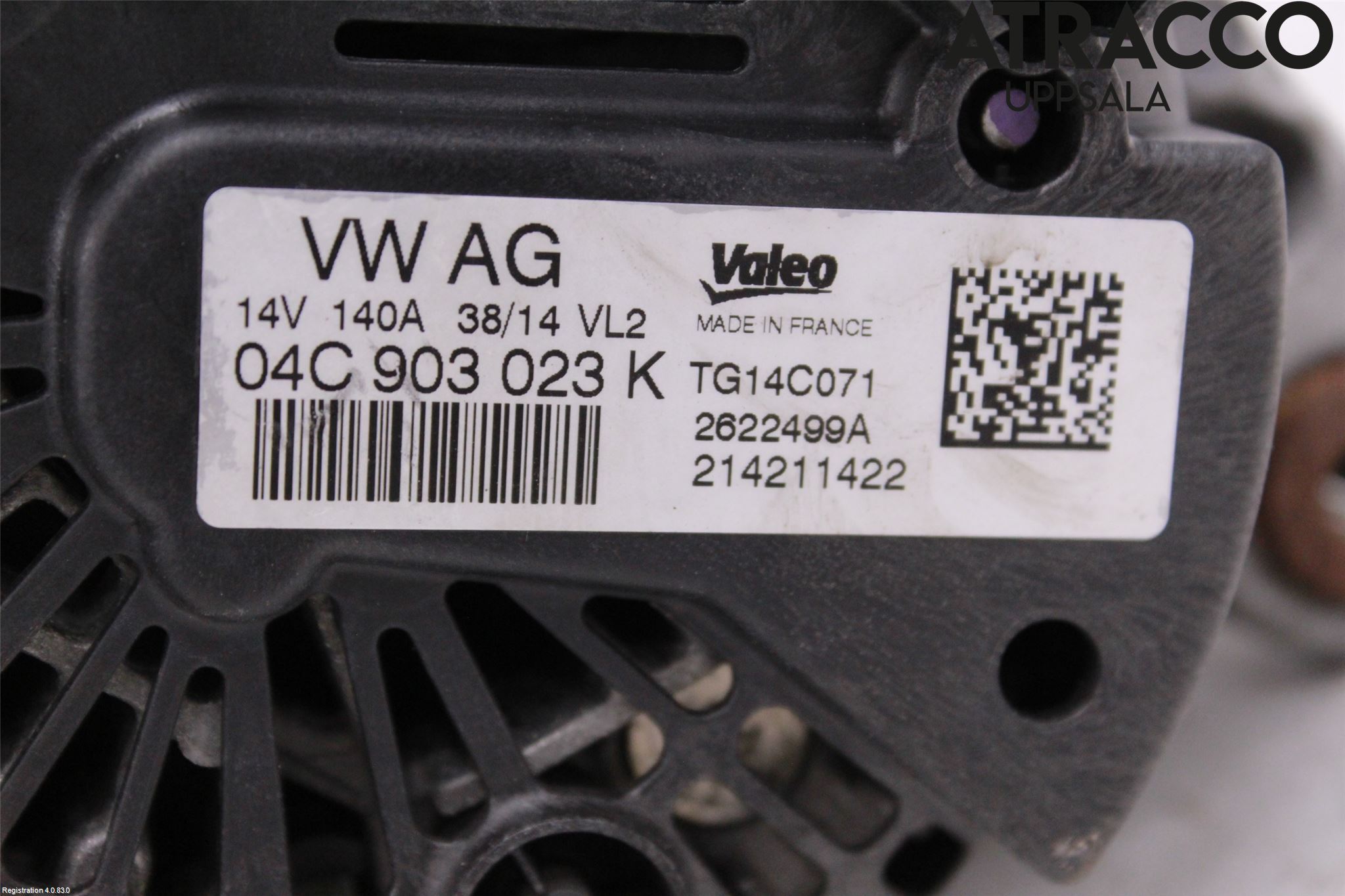 Volkswagen VW GOLF / E-GOLF VII 13-20 Generator