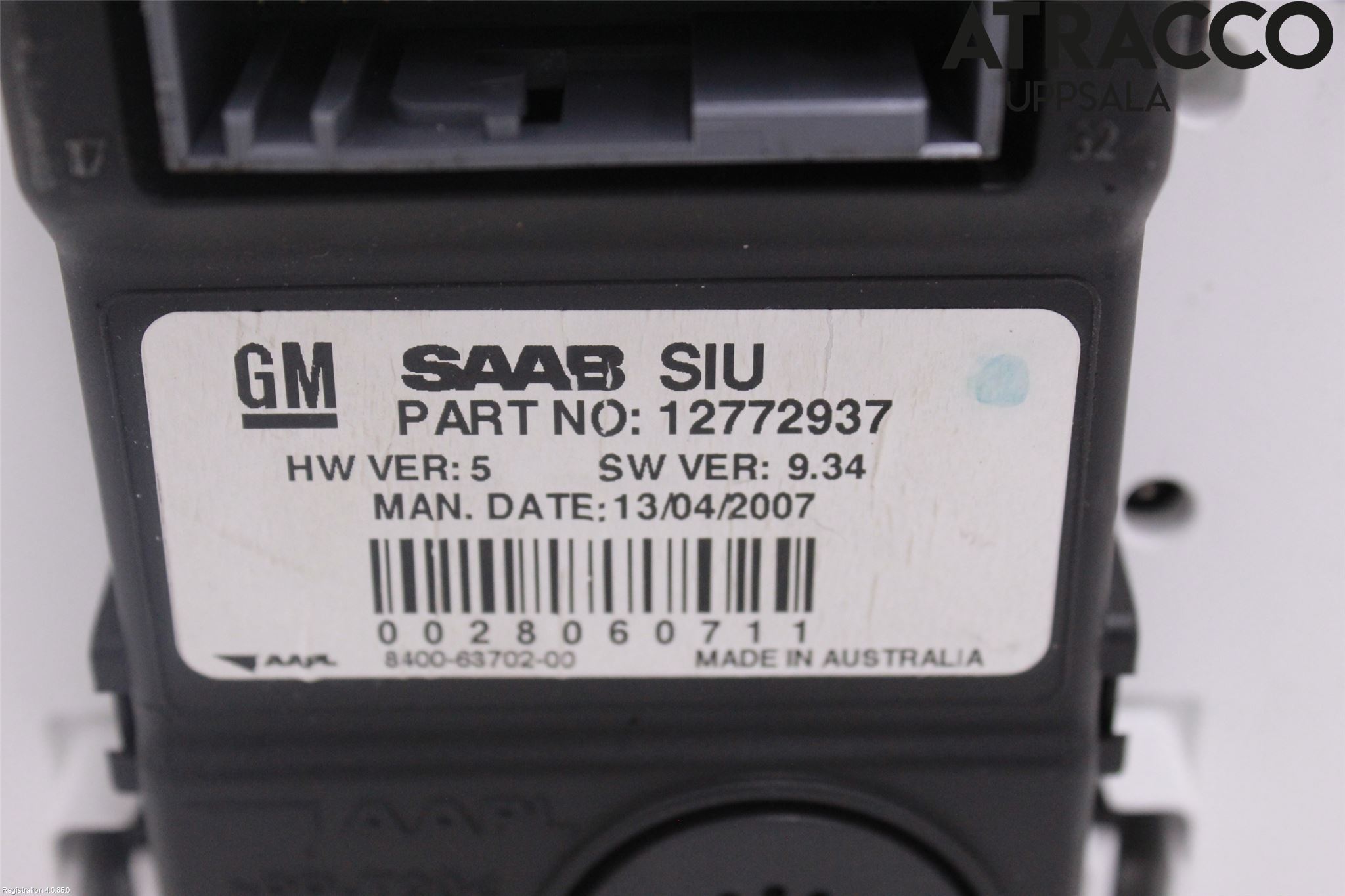 Saab 9-5     06-10 Instrument Komb