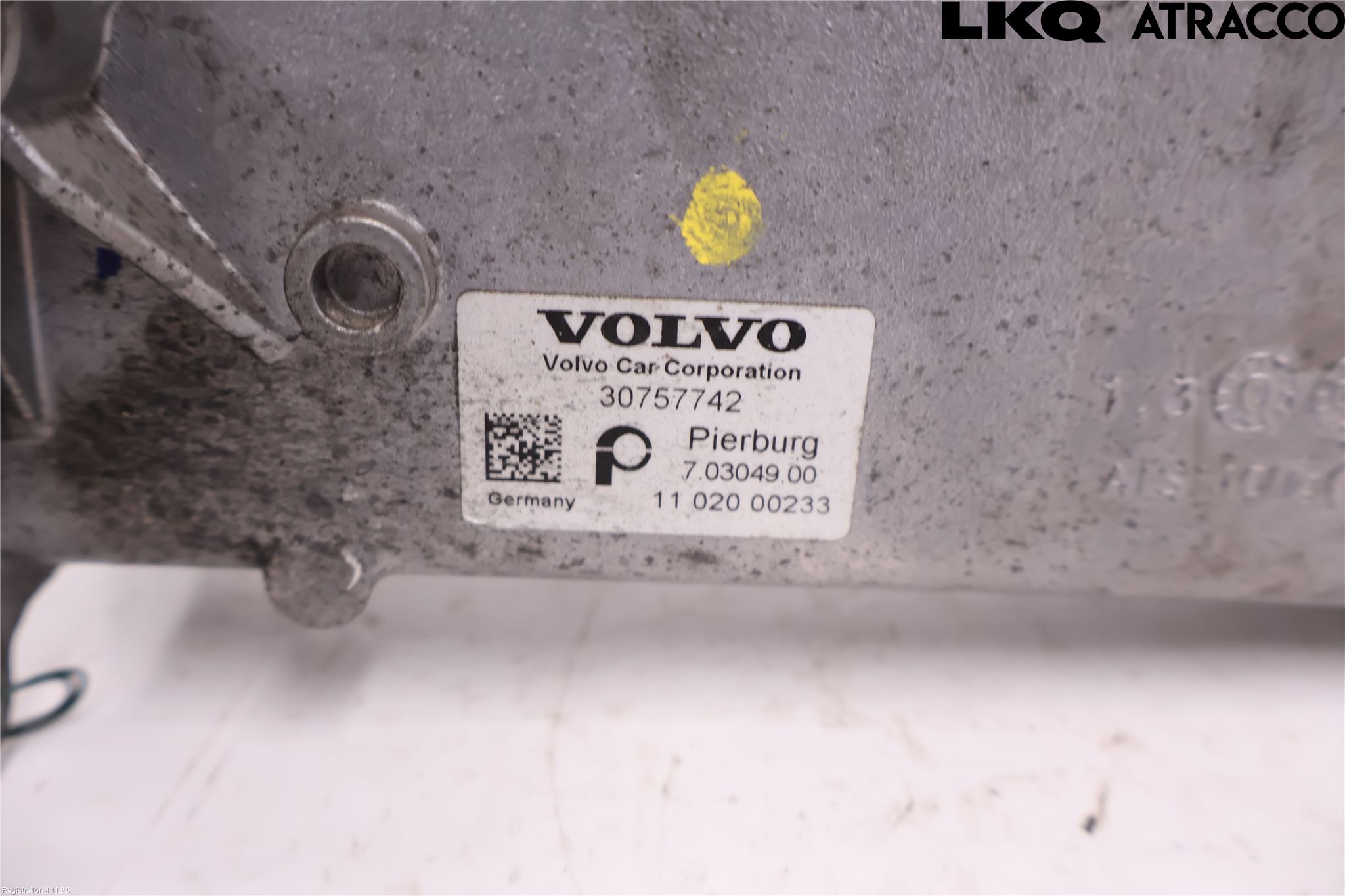 Volvo XC60 09-13 Avgaskylare